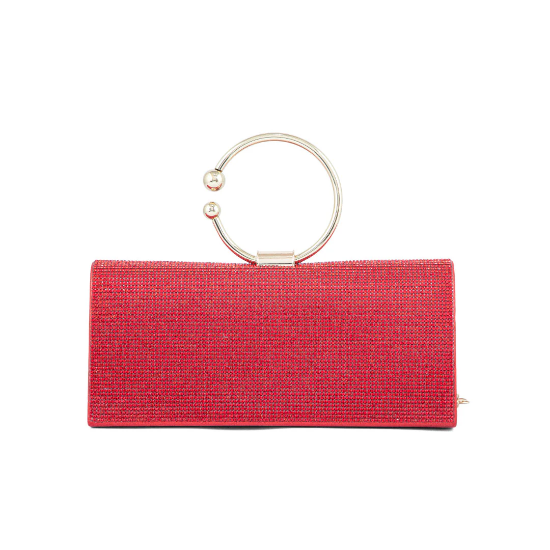 Red Fancy Clutch P24329 - Image 4