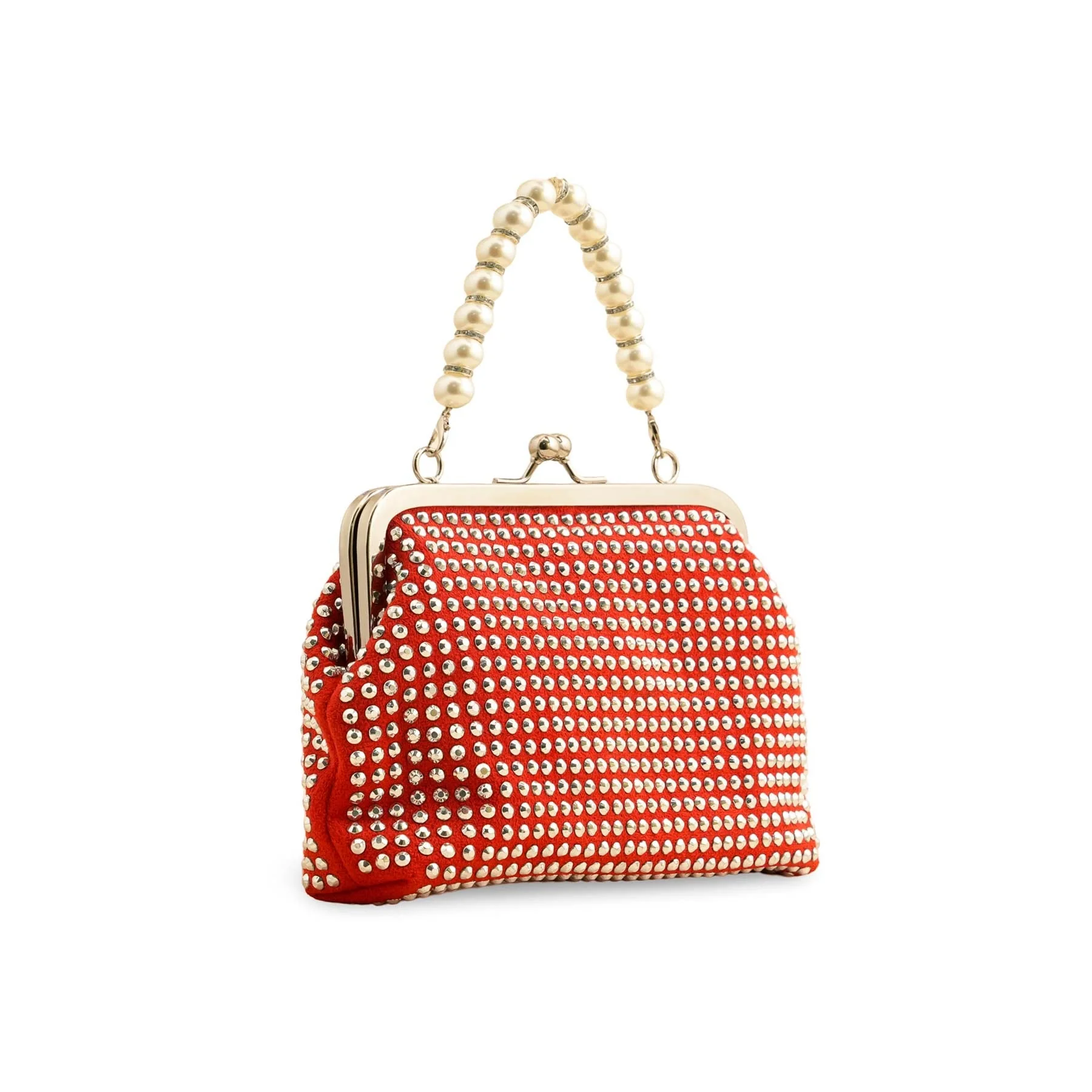 Red Fancy Clutch P36203 - Image 3