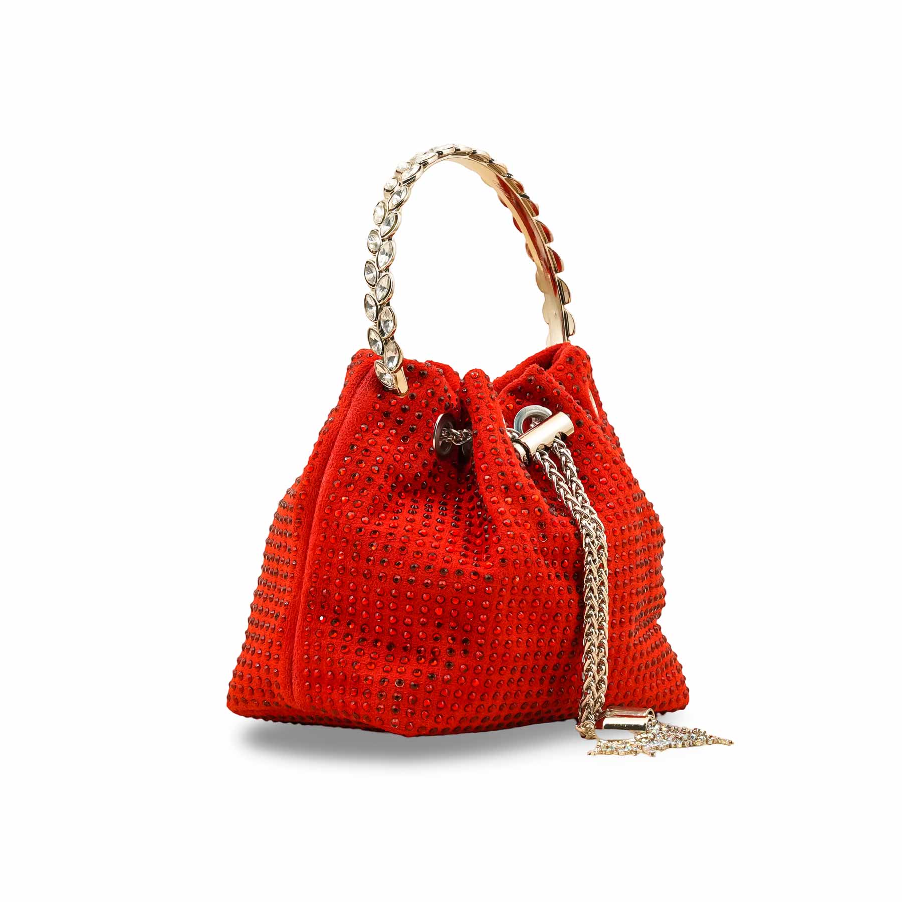 Red Fancy Clutch P36323 - Image 3