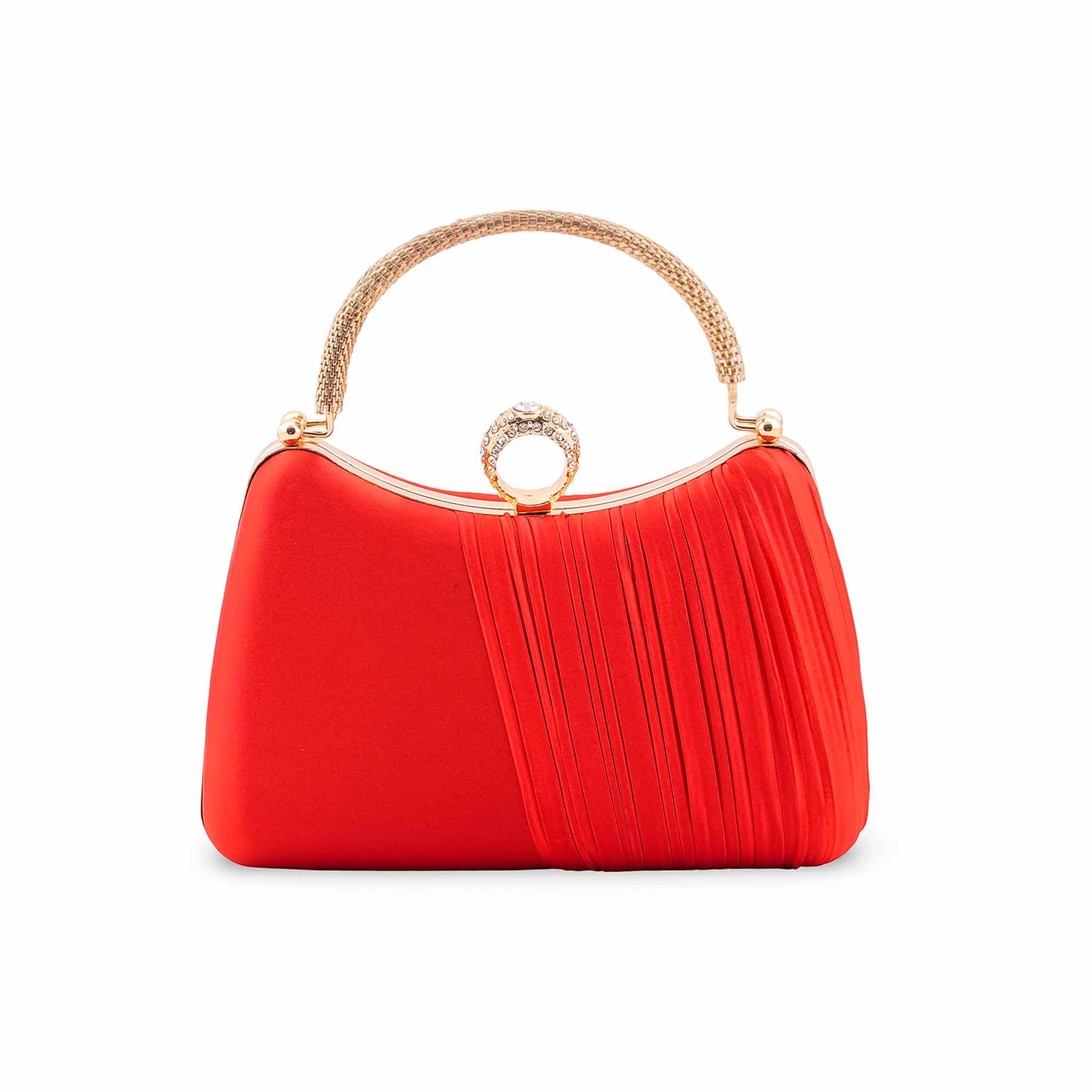 Red Formal Clutch P24441 - Image 4