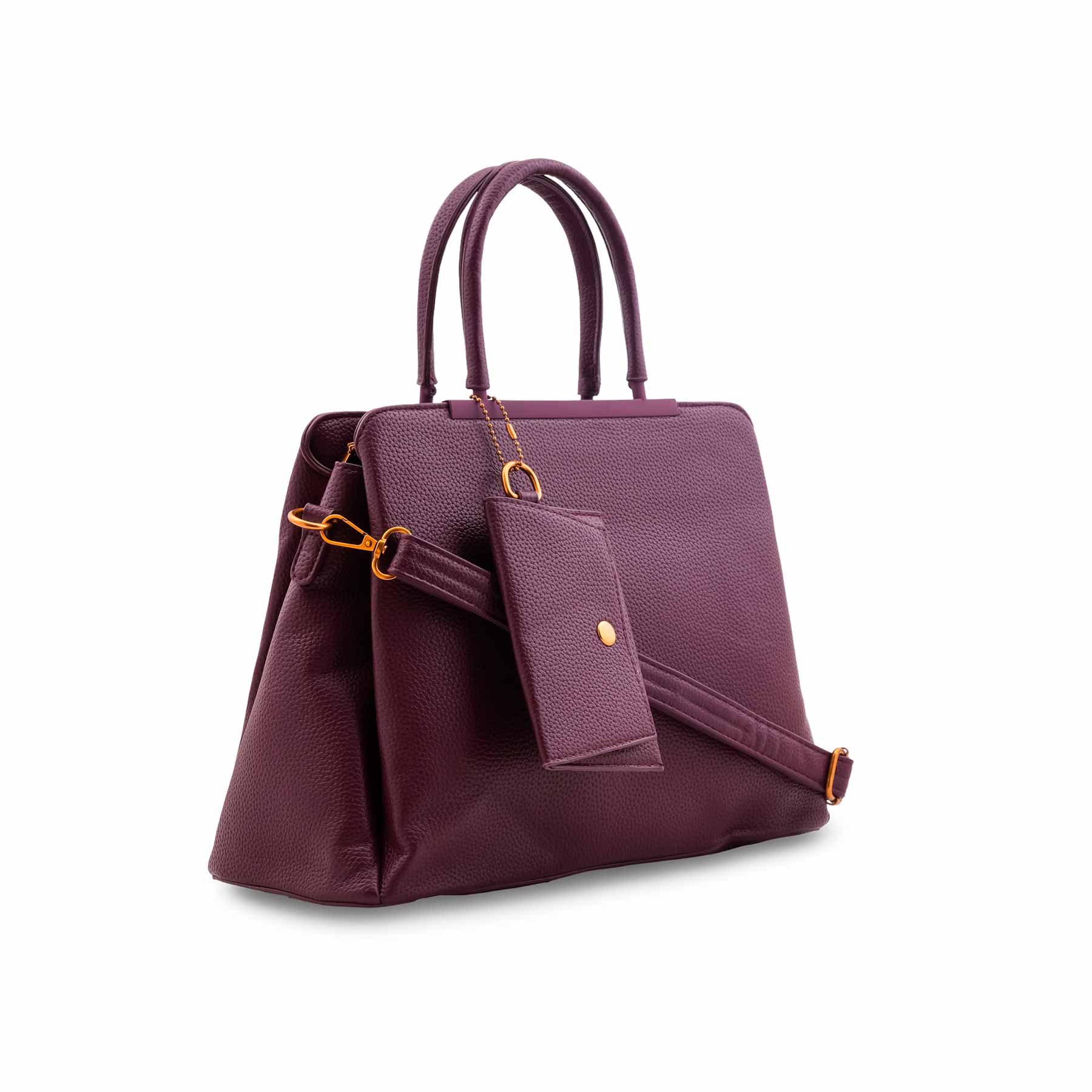 Red Formal Hand Bag For Ladies P36597 - Image 3