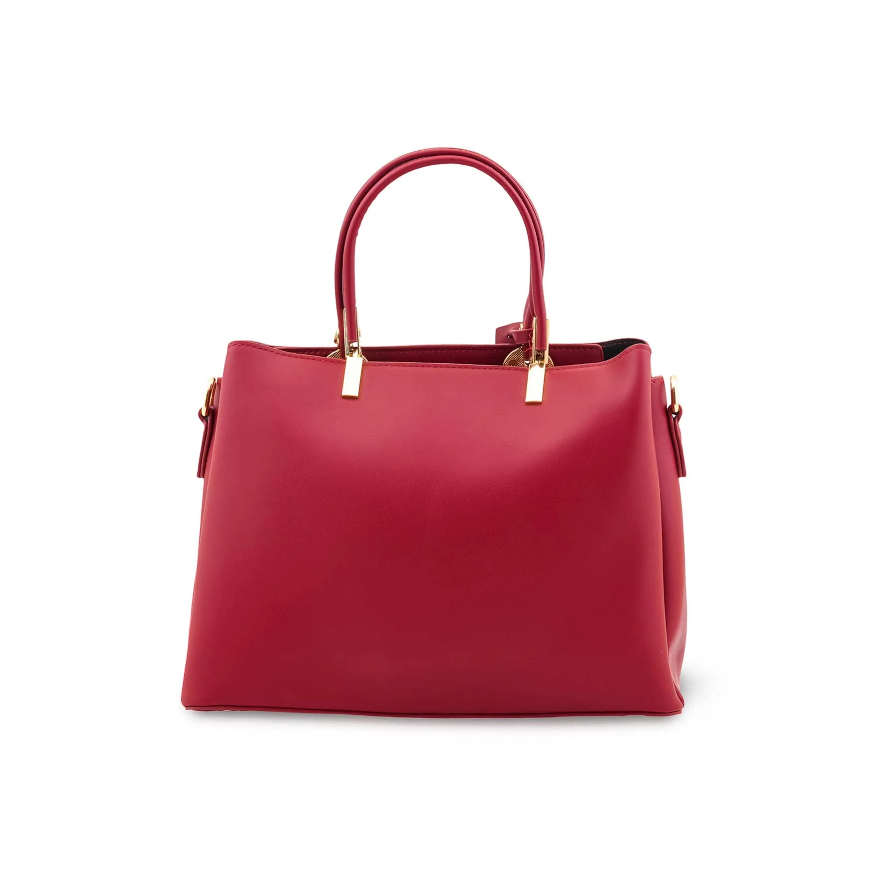 Red Formal Hand Bag For Women P36447 - Image 4