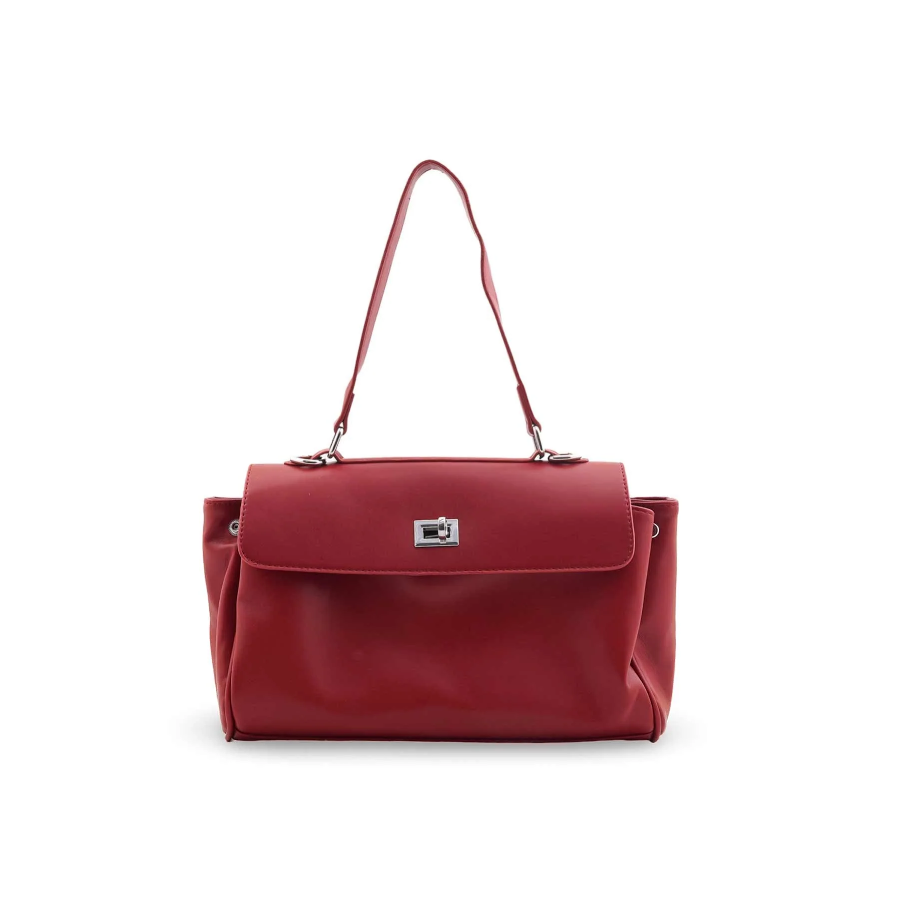Red Formal Hand Bag For Women P36480 - Image 2