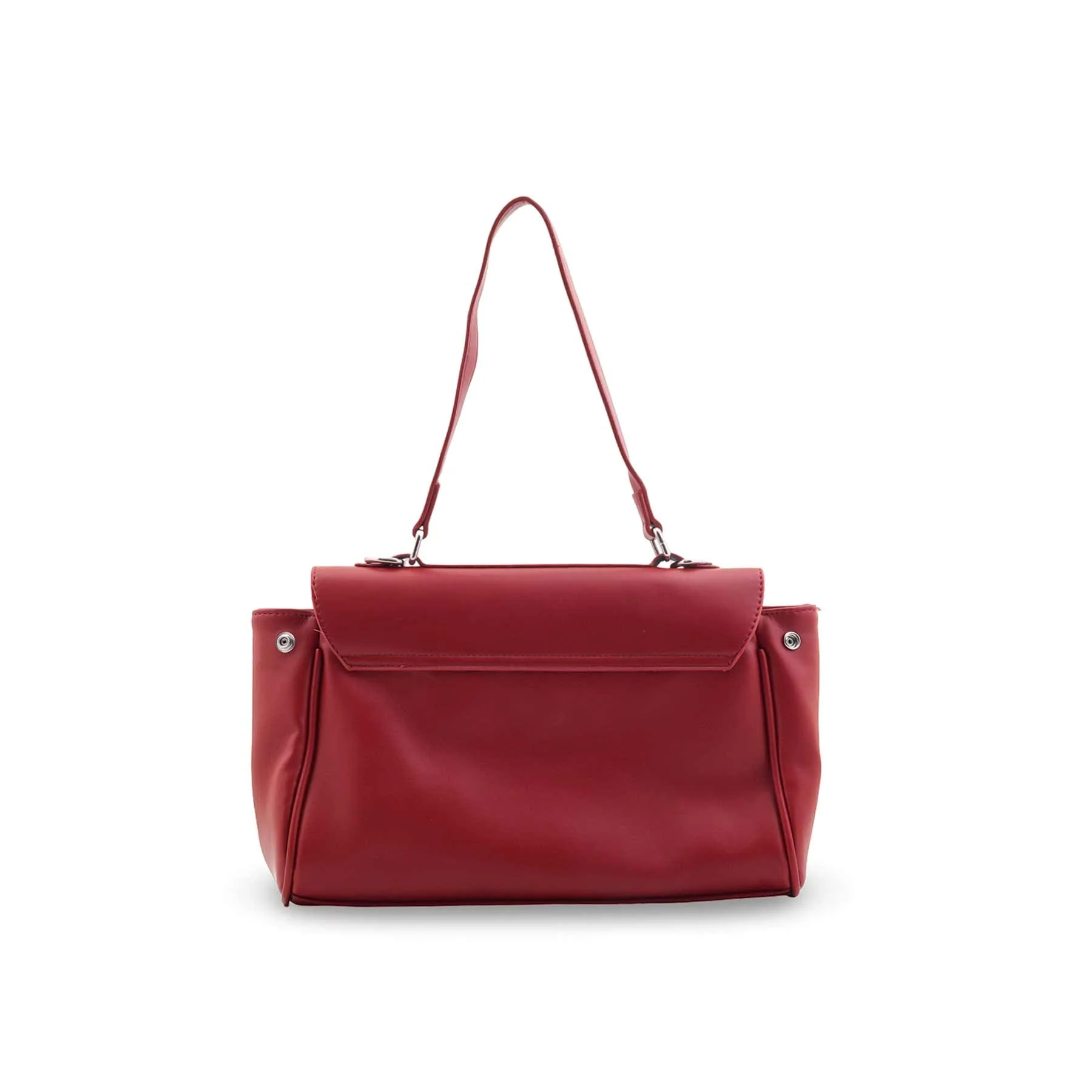 Red Formal Hand Bag For Women P36480 - Image 4