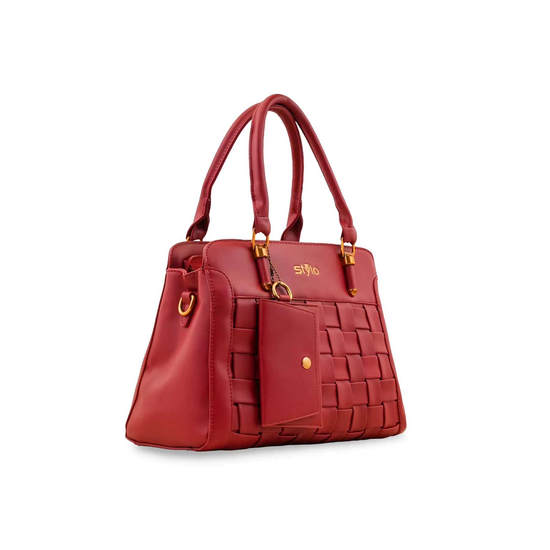 Red Formal Hand Bag P36154 - Image 3