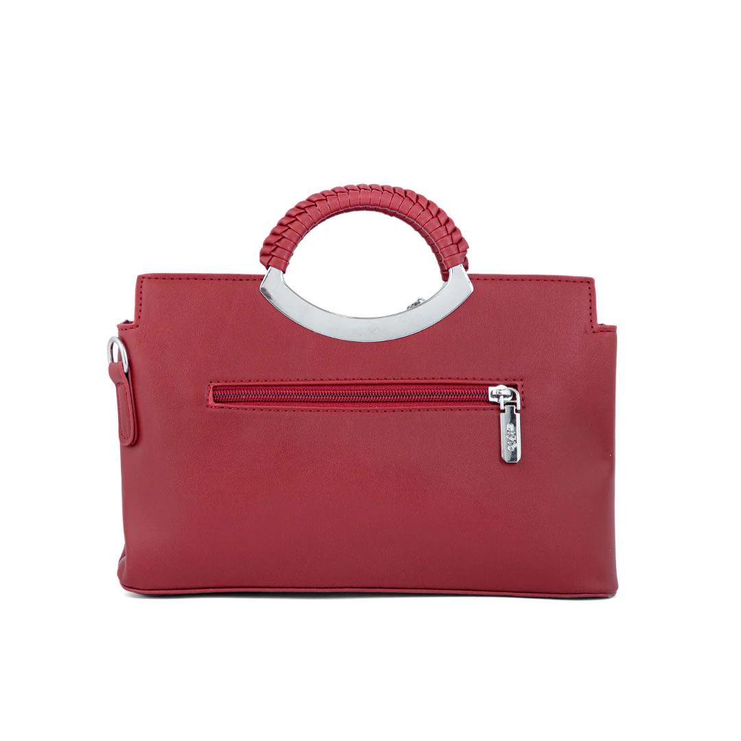 Red Formal Hand Bag P36161 - Image 4