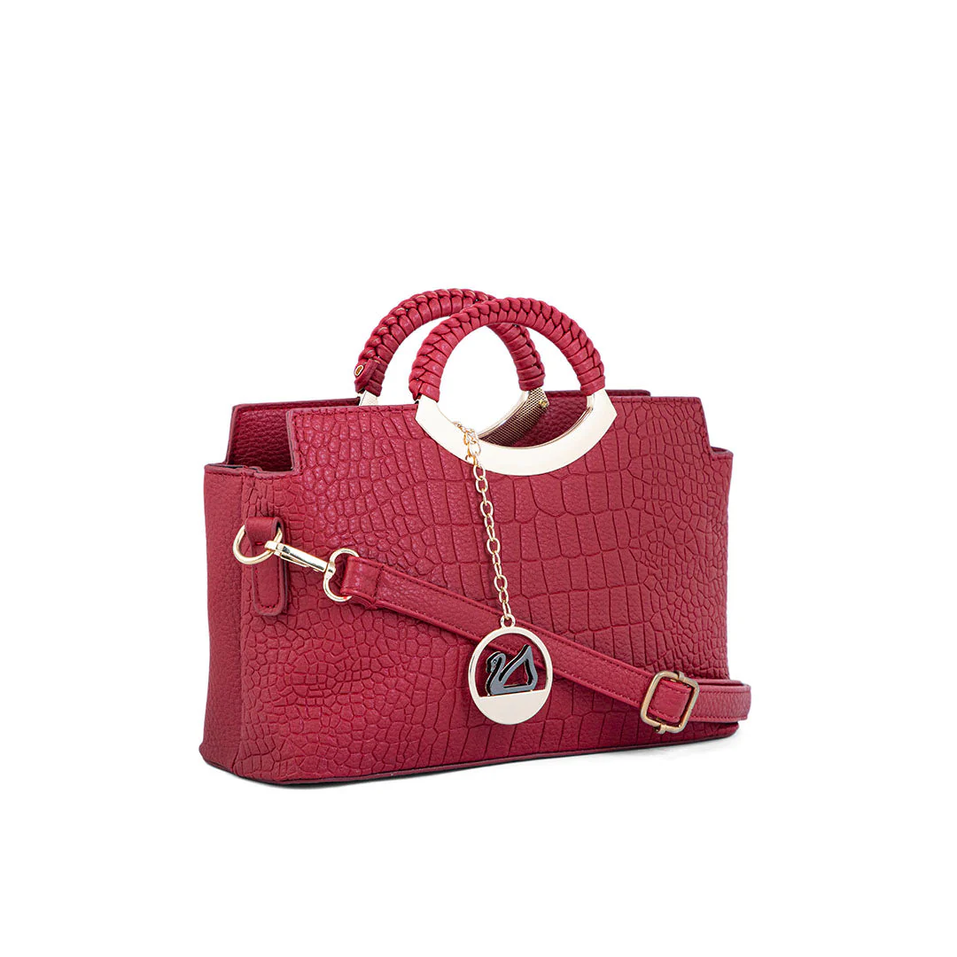 Red Formal Hand Bag P36163 - Image 2
