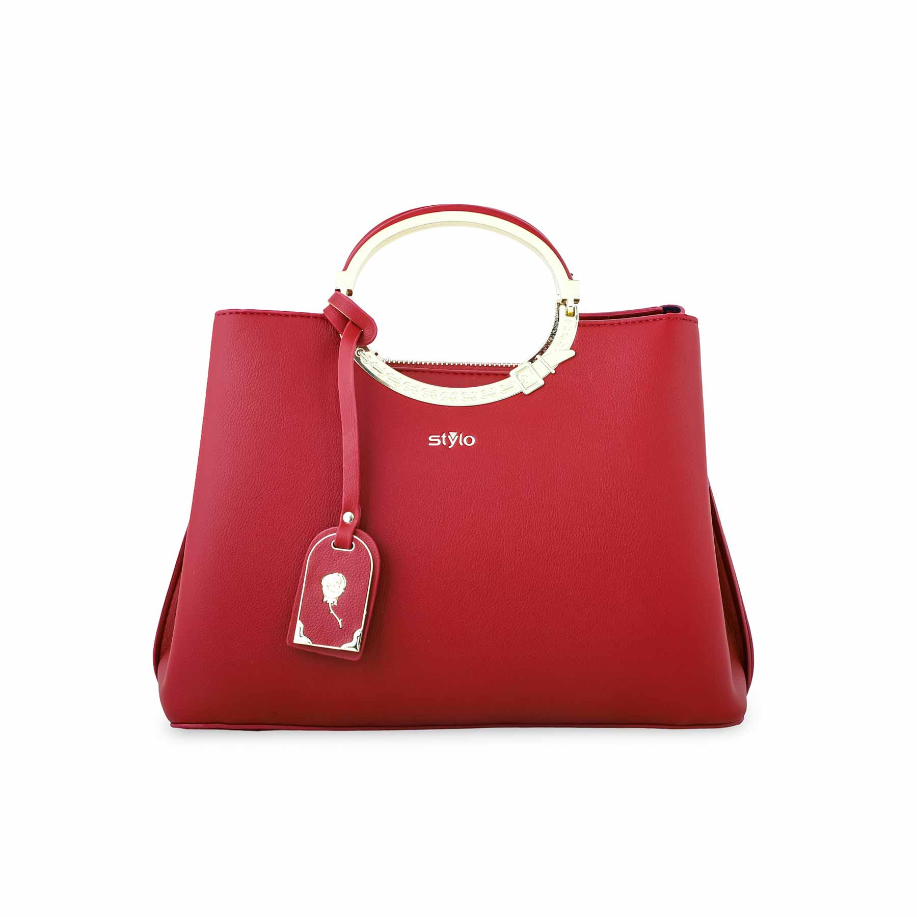Red Formal Hand Bag P36255 - Image 2