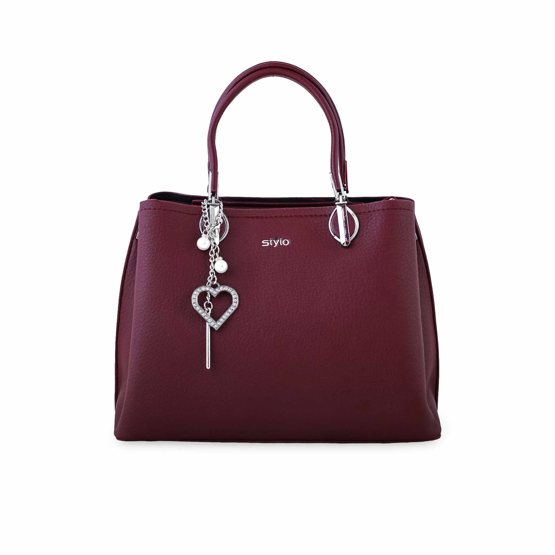 Red Formal Hand Bag P36256 - Image 2