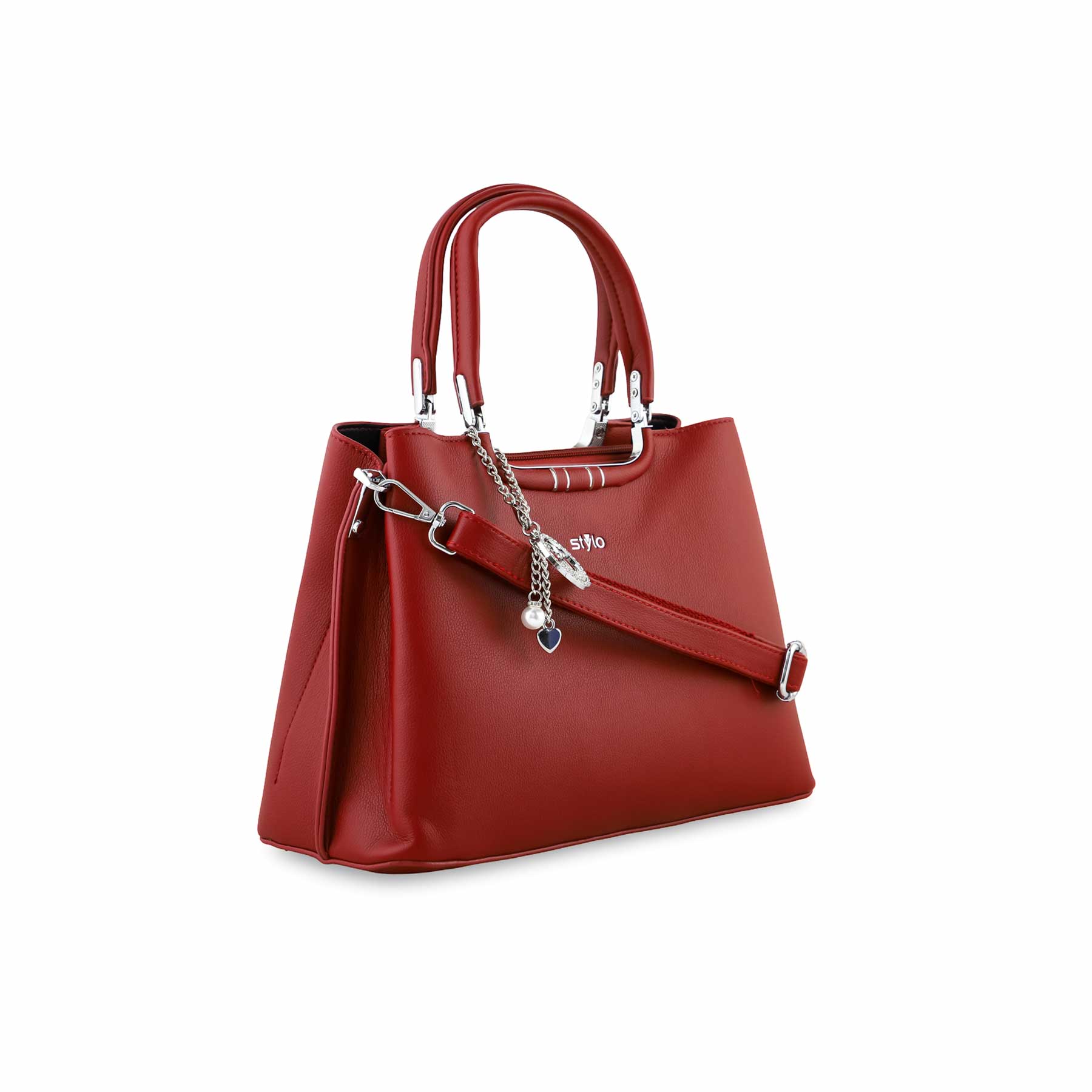 Red Formal Hand Bag P36258 - Image 3