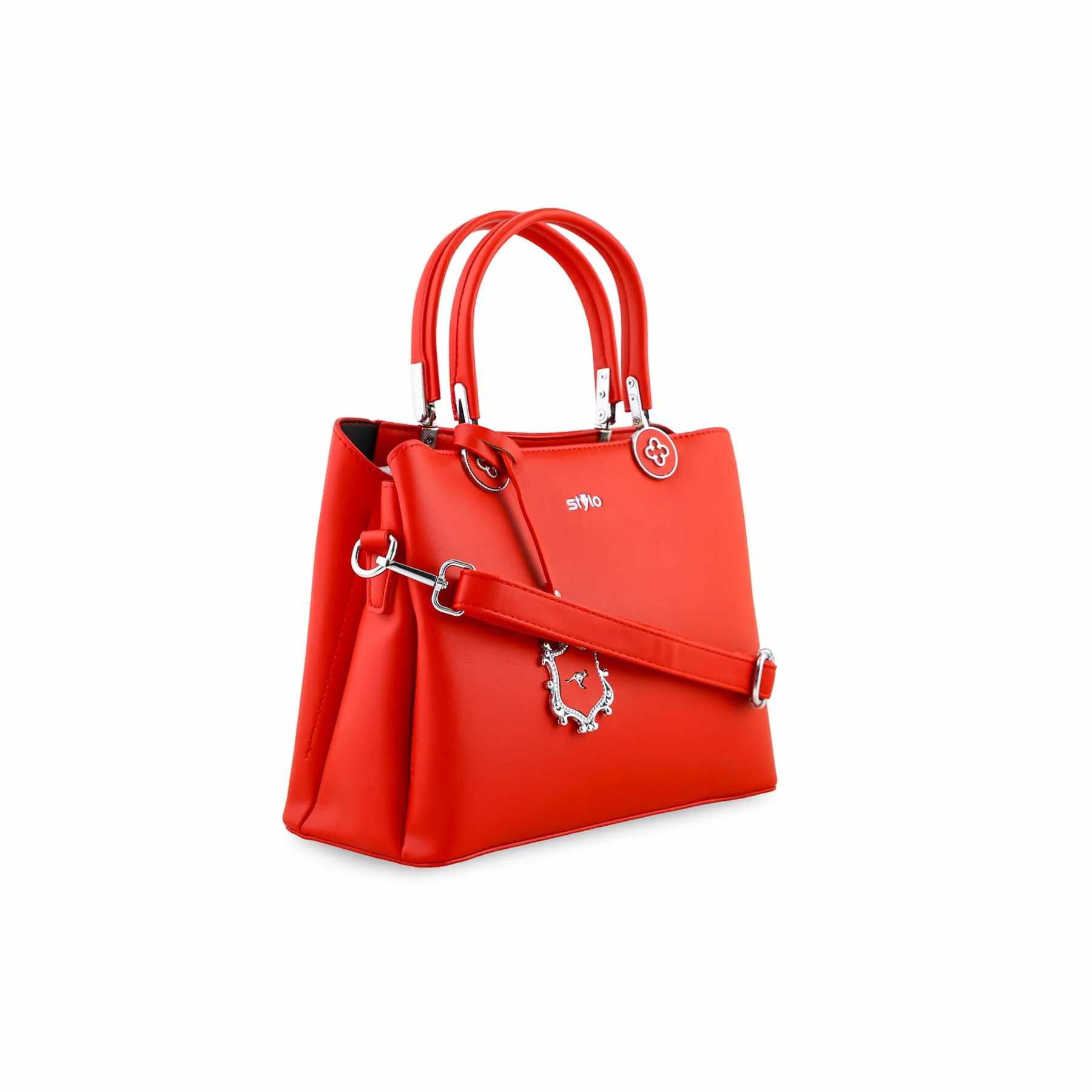 Red Formal Hand Bag P36260 - Image 3