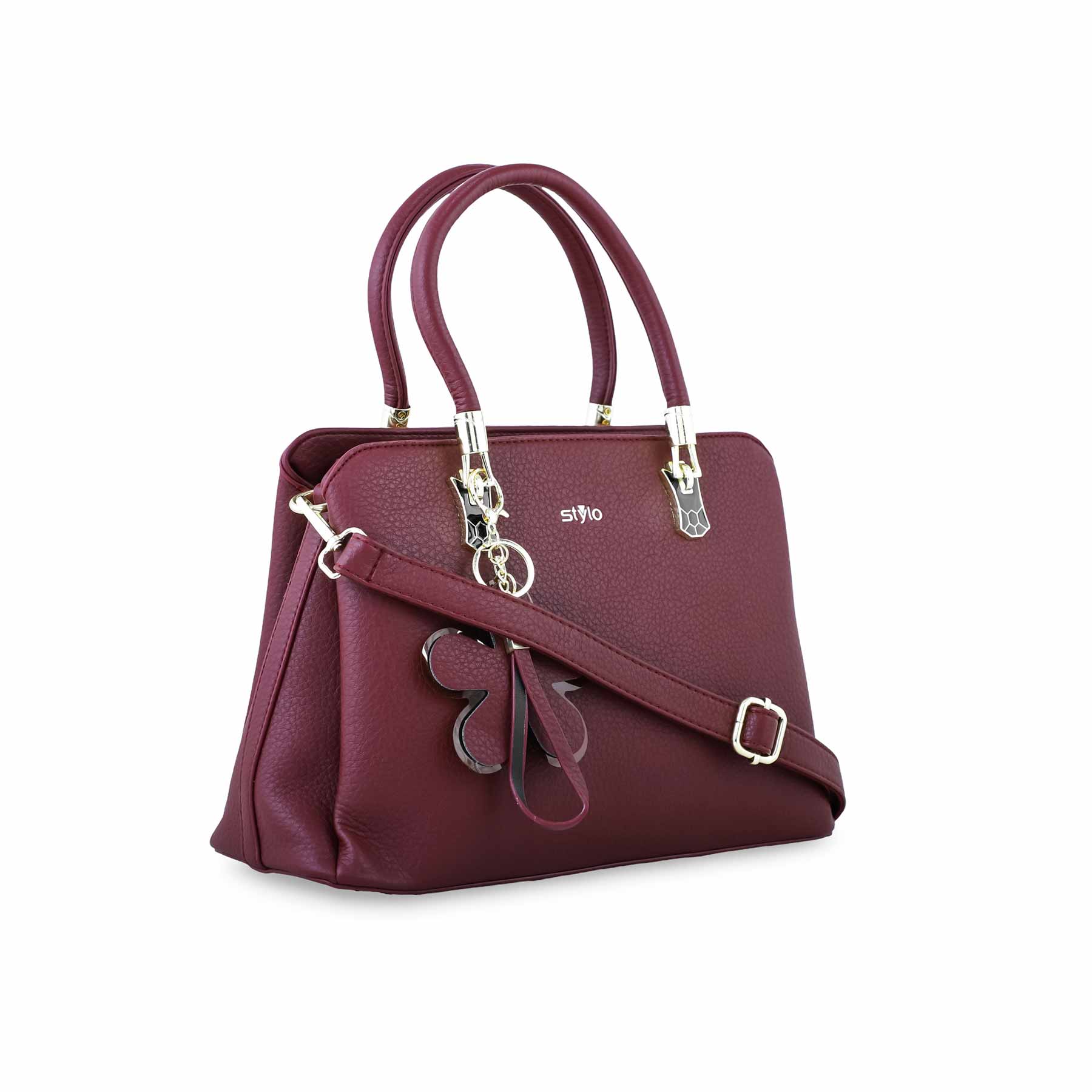 Red Formal Hand Bag P36271 - Image 3