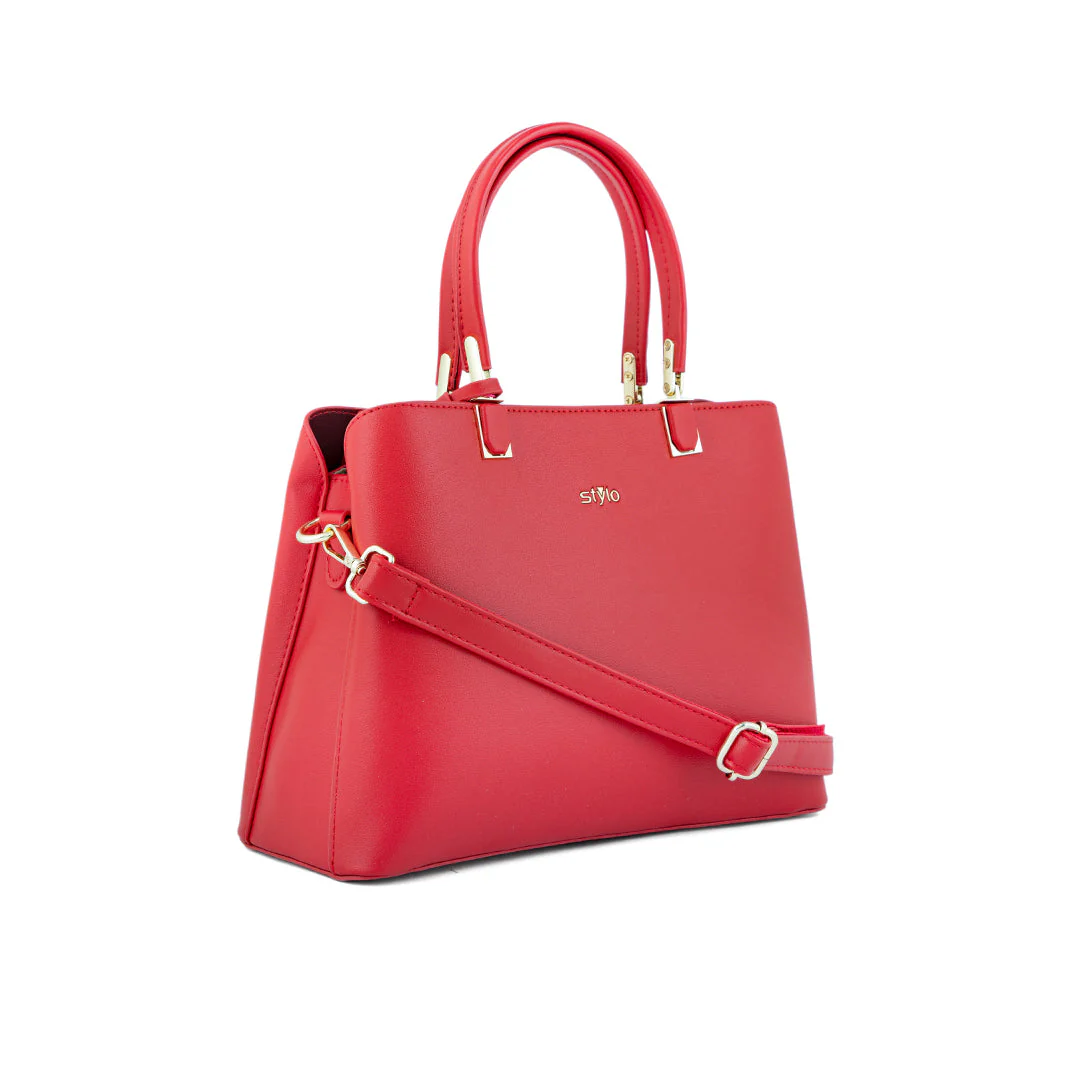 Red Formal Hand Bag P36284 - Image 3
