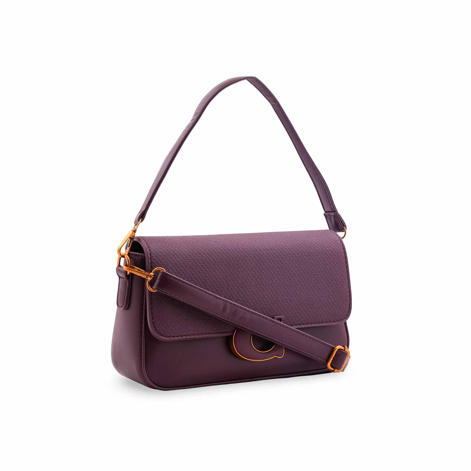 Red Formal Shoulder Bag For Ladies P36608 - Image 3