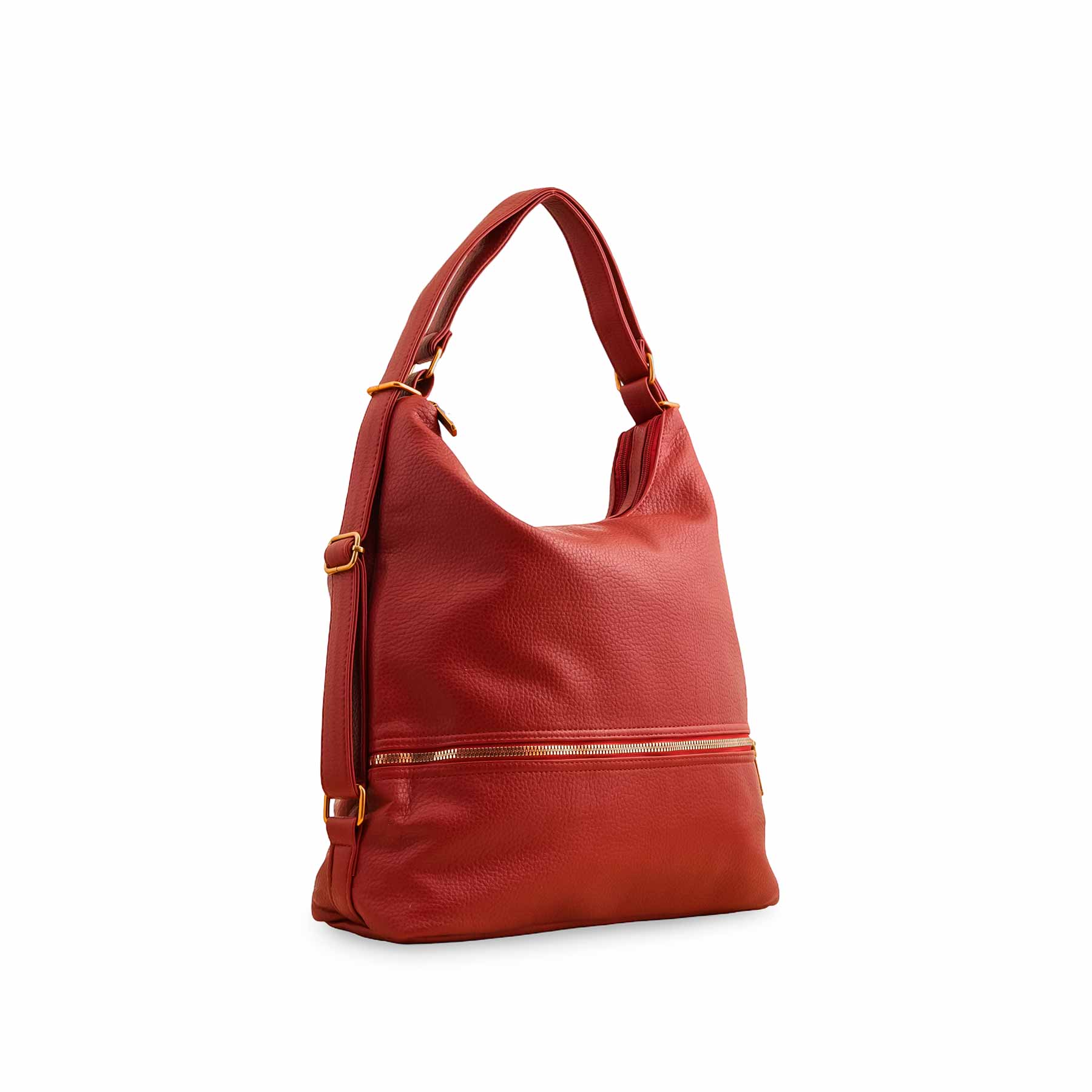 Red Formal Shoulder Bag For Women P36356 - Image 3