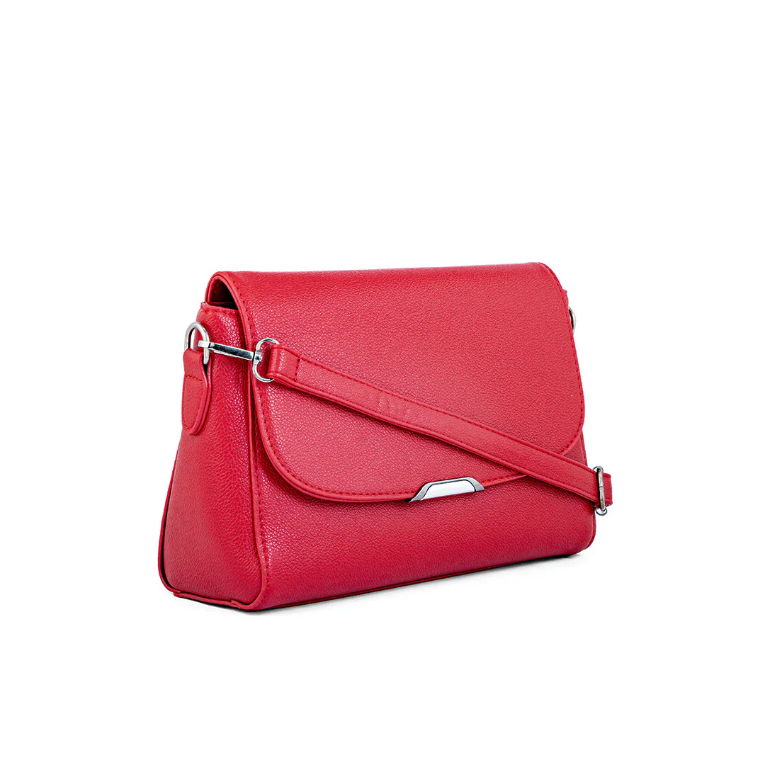 Red Formal Shoulder Bag P36242 - Image 2