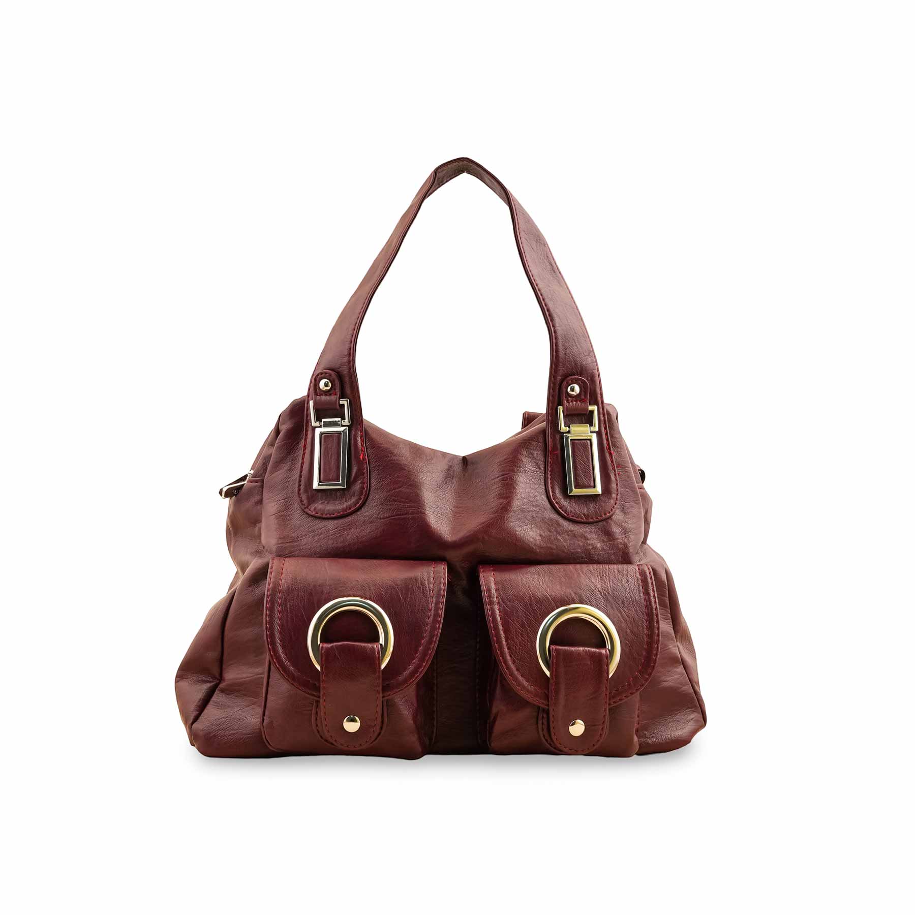 Red Formal Shoulder Bag P36353 - Image 2