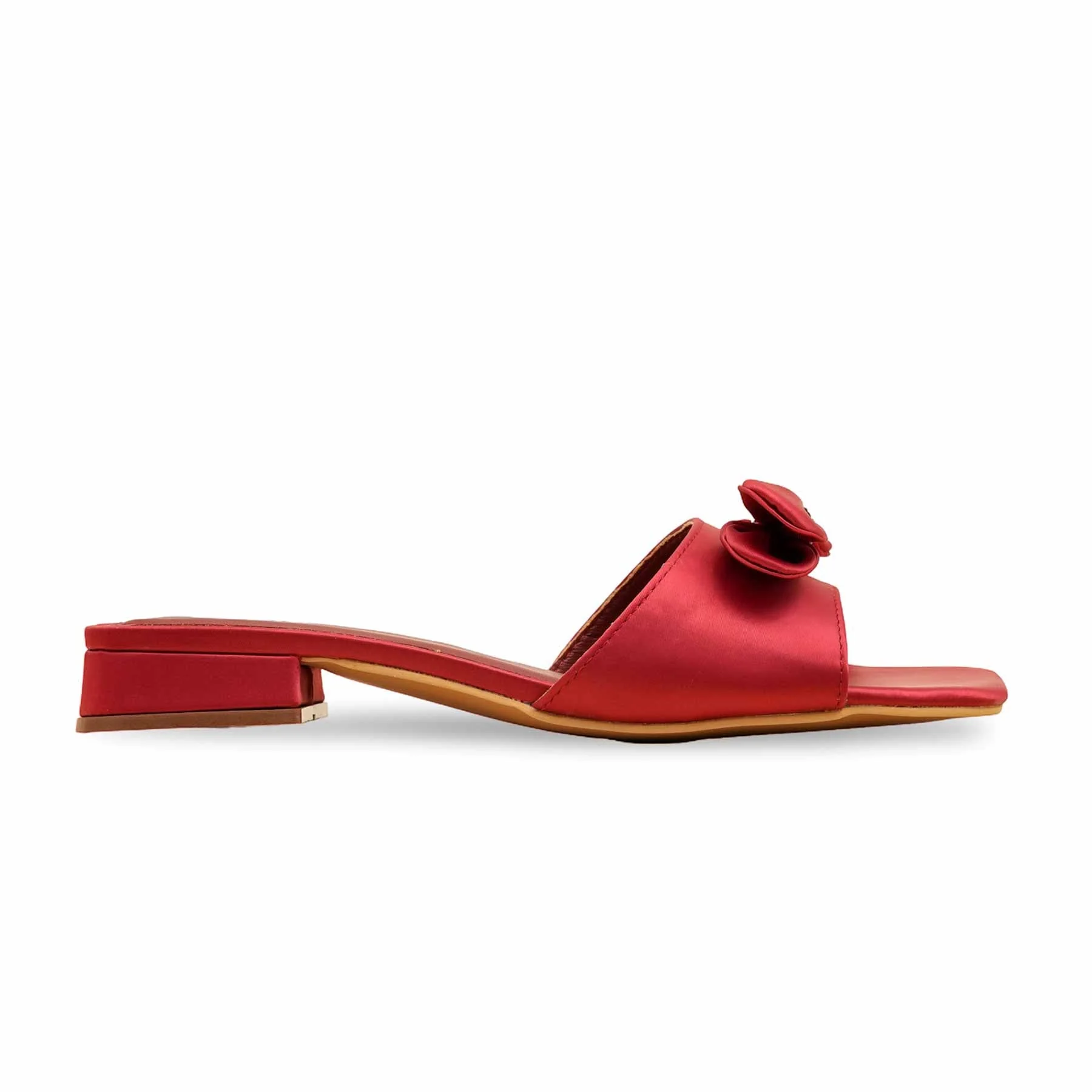 Red Formal Slipper For Women FRS004 - Image 2