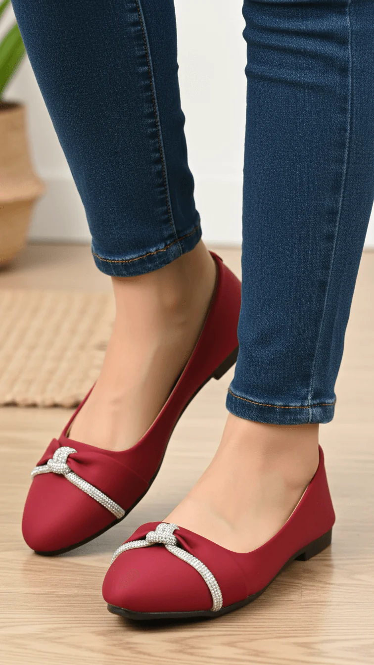 Red Pumps For Women WN1279 - Image 2