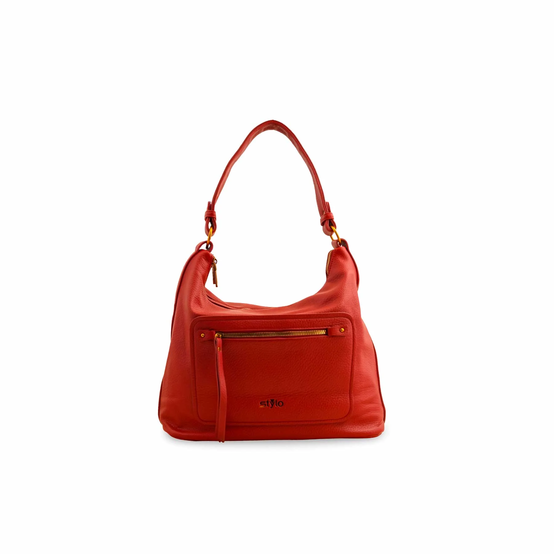 Red Women Formal Shoulder Bag P36361 - Image 2
