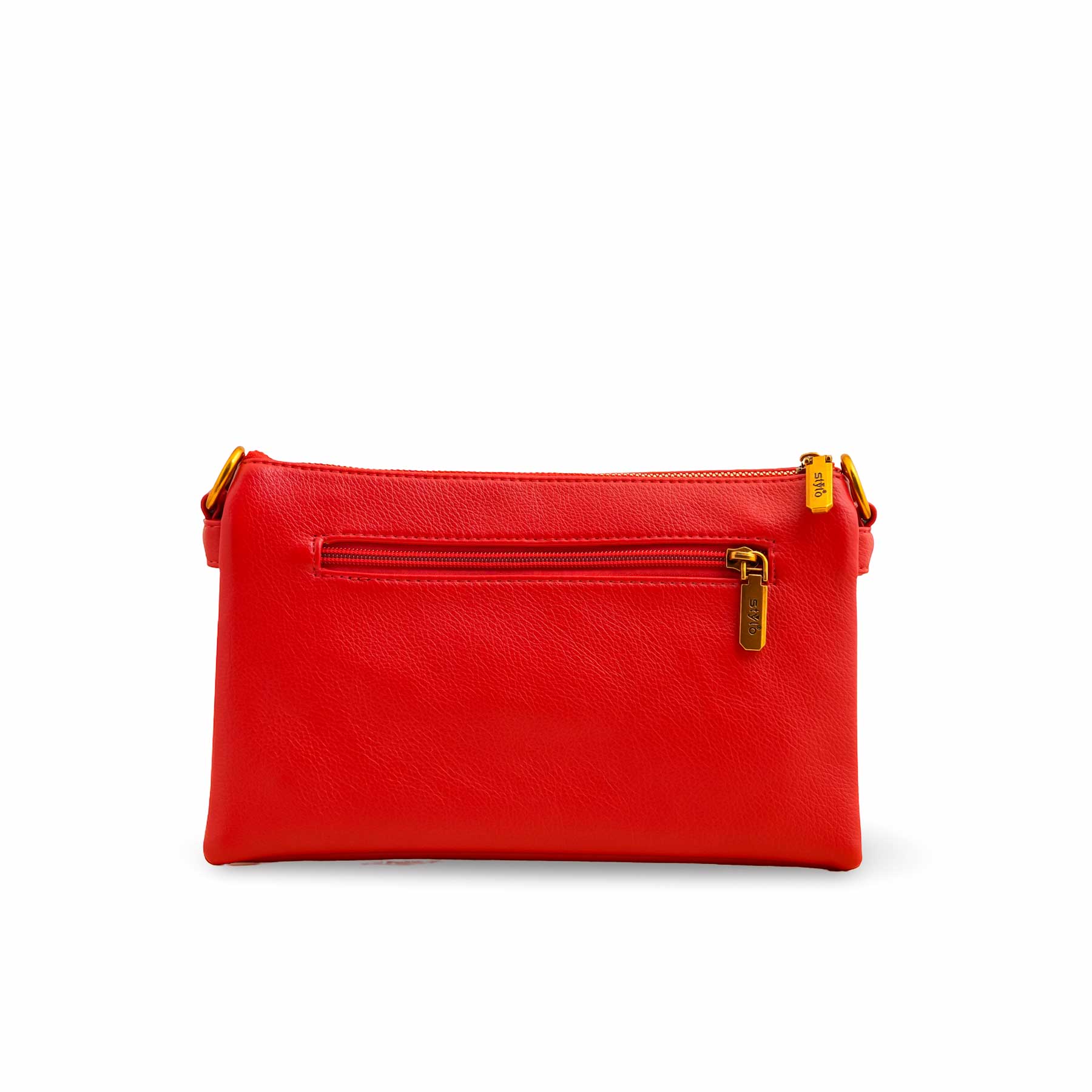 Red Women Formal Shoulder Bag P36363 - Image 4