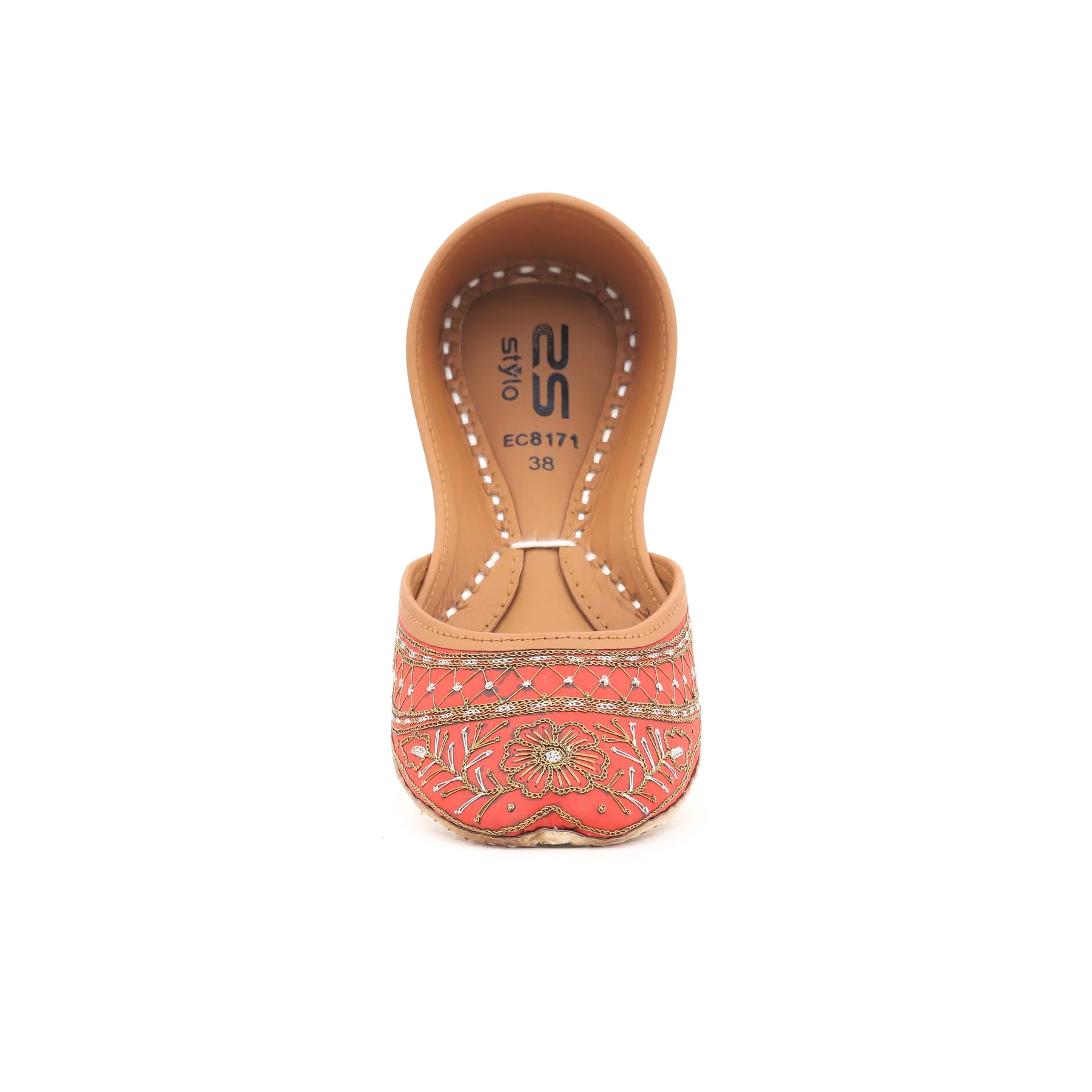Rust Casual Khussa EC8171 - Image 3