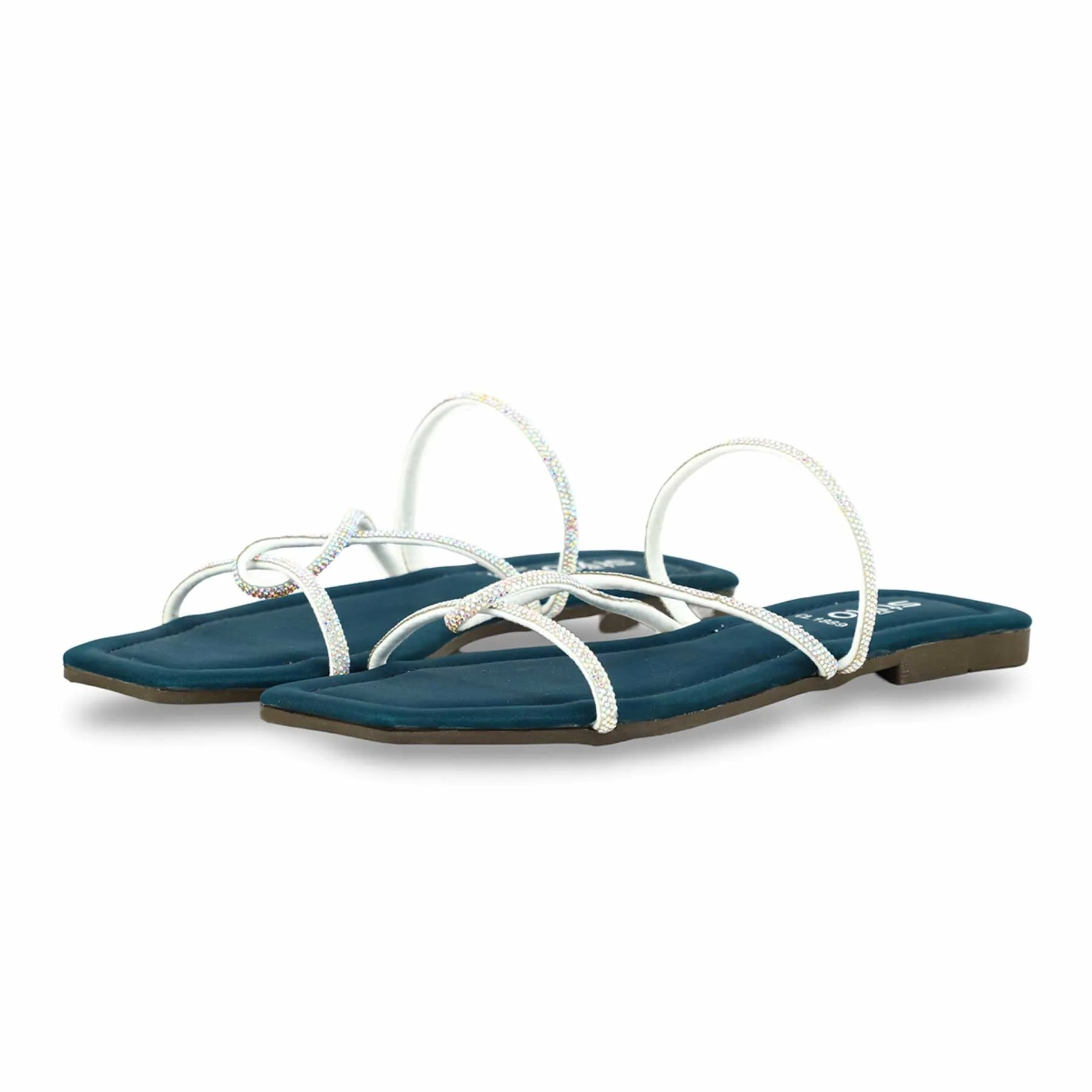 Seagreen Casual Slipper For Ladies CL1889 - Image 3
