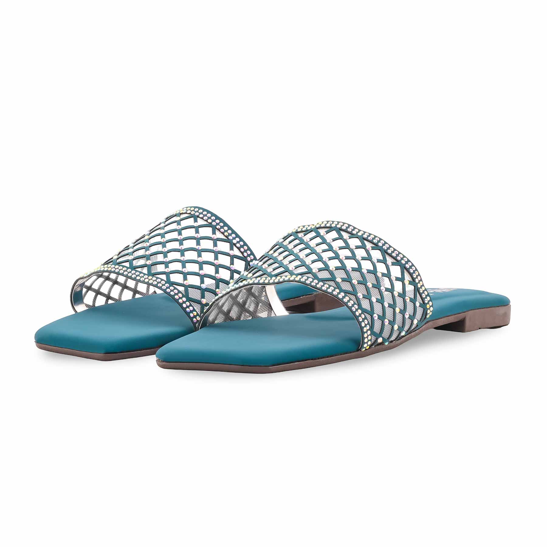 Seagreen Casual Slipper For Ladies CL2196 - Image 3