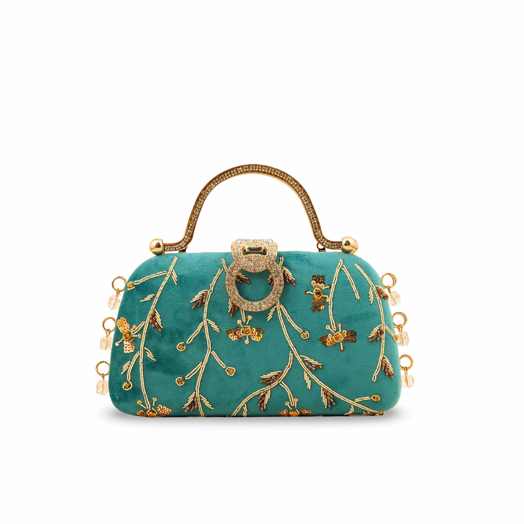 Seagreen Fancy Clutch P15400 - Image 2