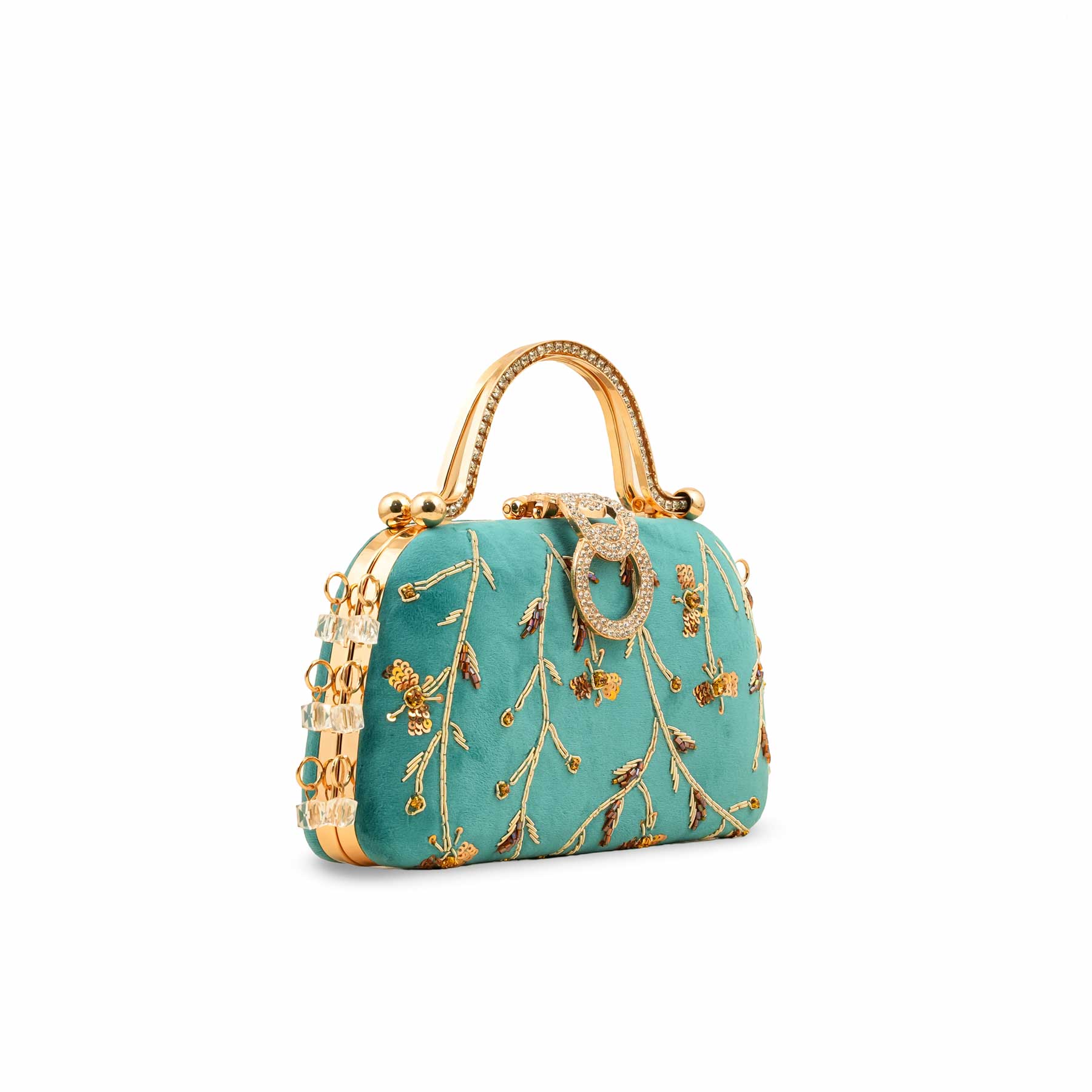 Seagreen Fancy Clutch P15400 - Image 3