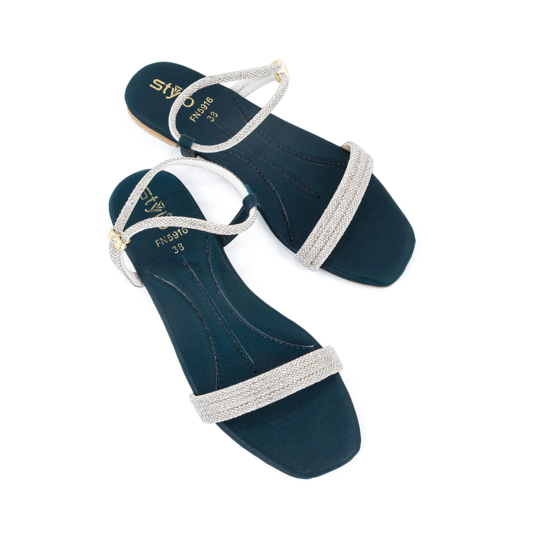 Seagreen Fancy Sandal FN5916 - Image 5