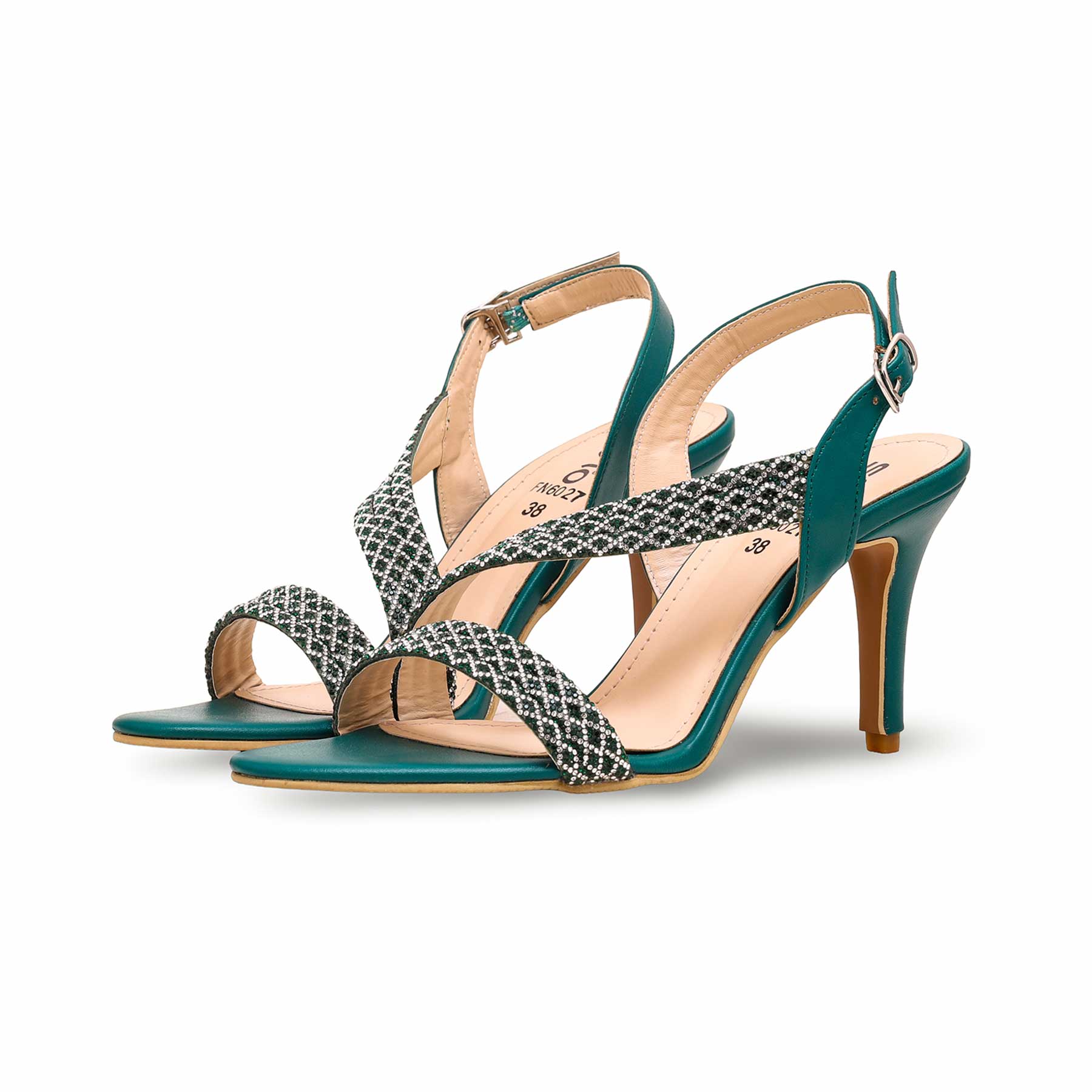 Seagreen Fancy Sandal FN6027 - Image 3