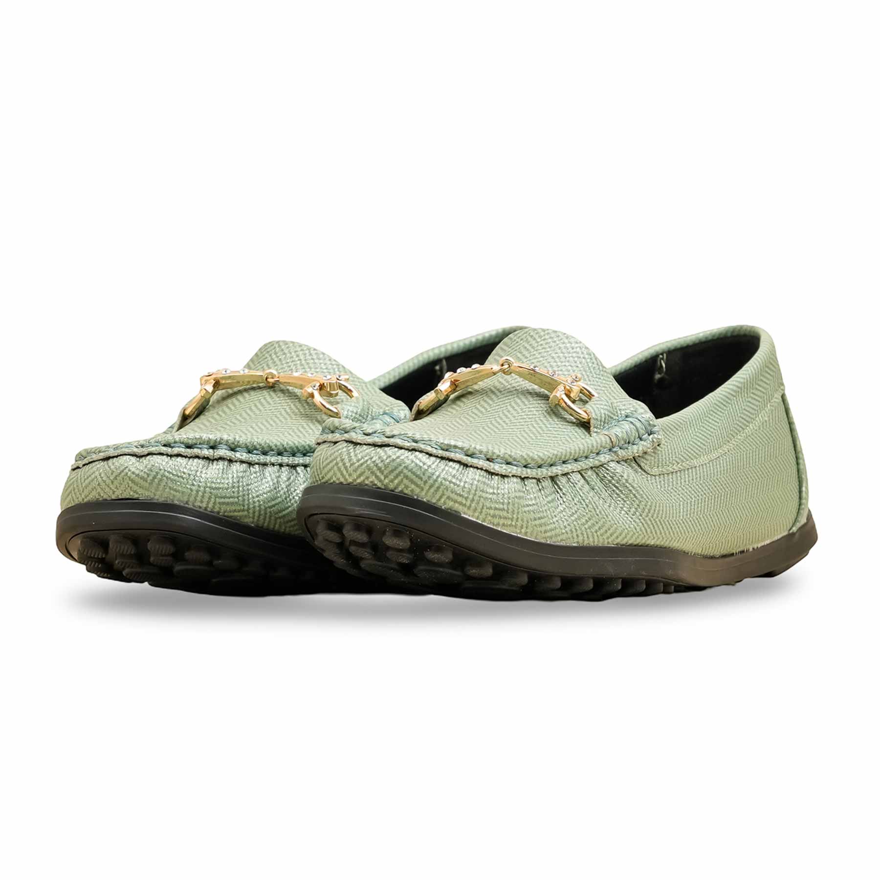 Seagreen Moccasin For Ladies WN4568 - Image 3