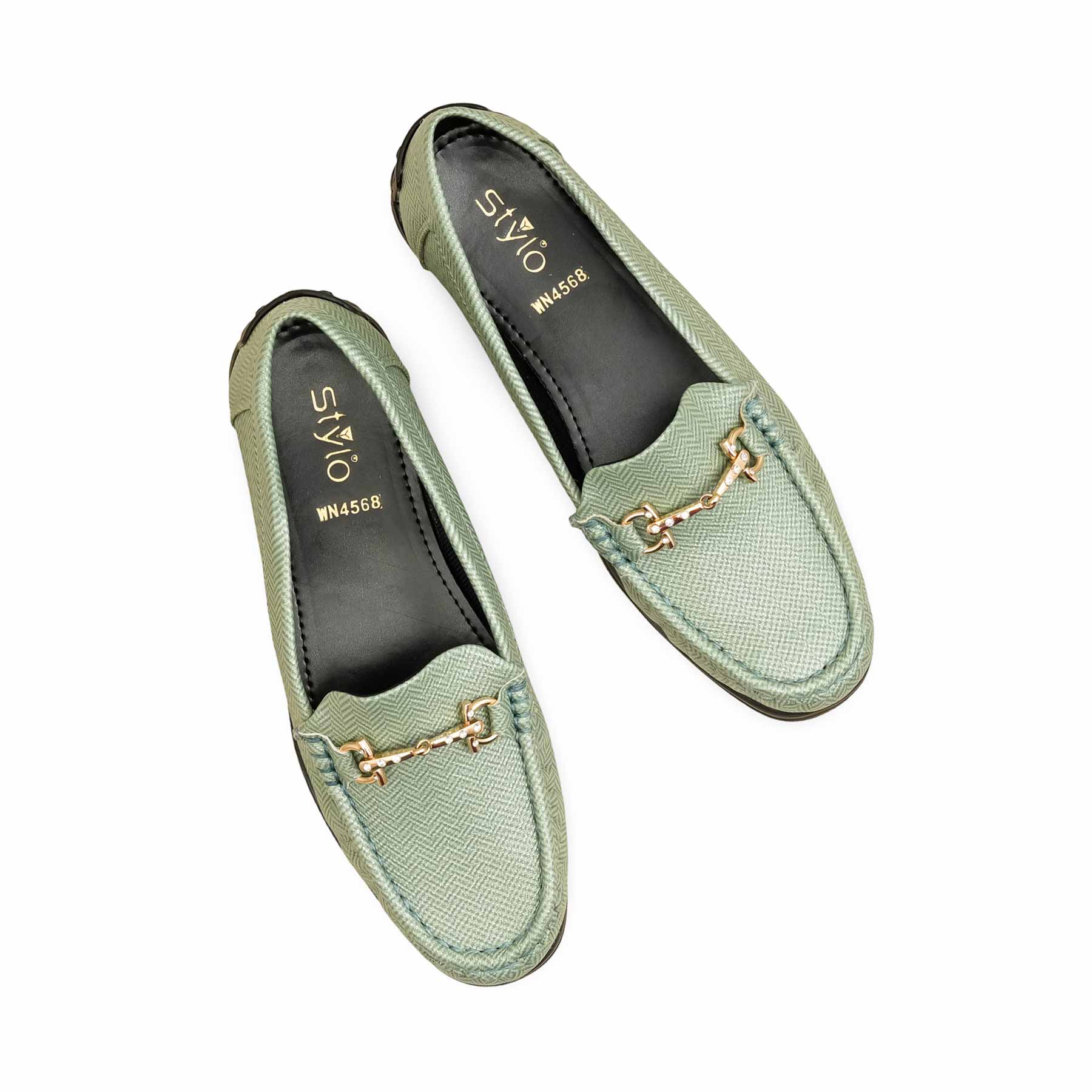 Seagreen Moccasin For Ladies WN4568 - Image 5