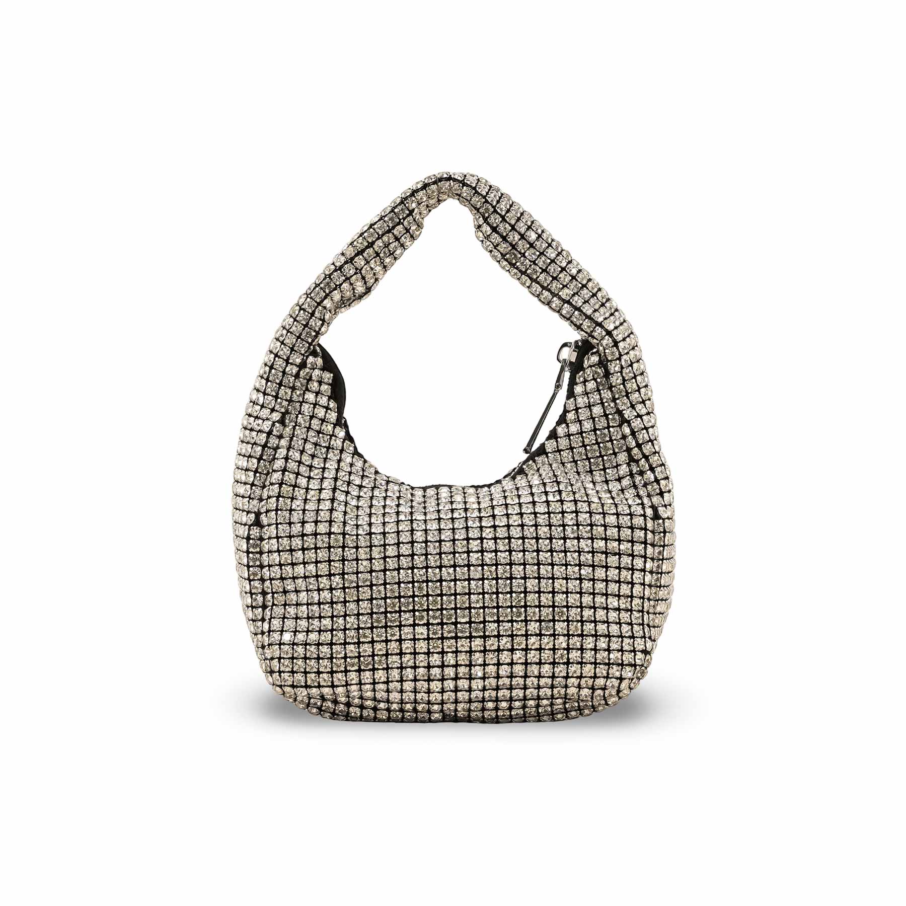 Silver Bridal Clutch P24096 - Image 2