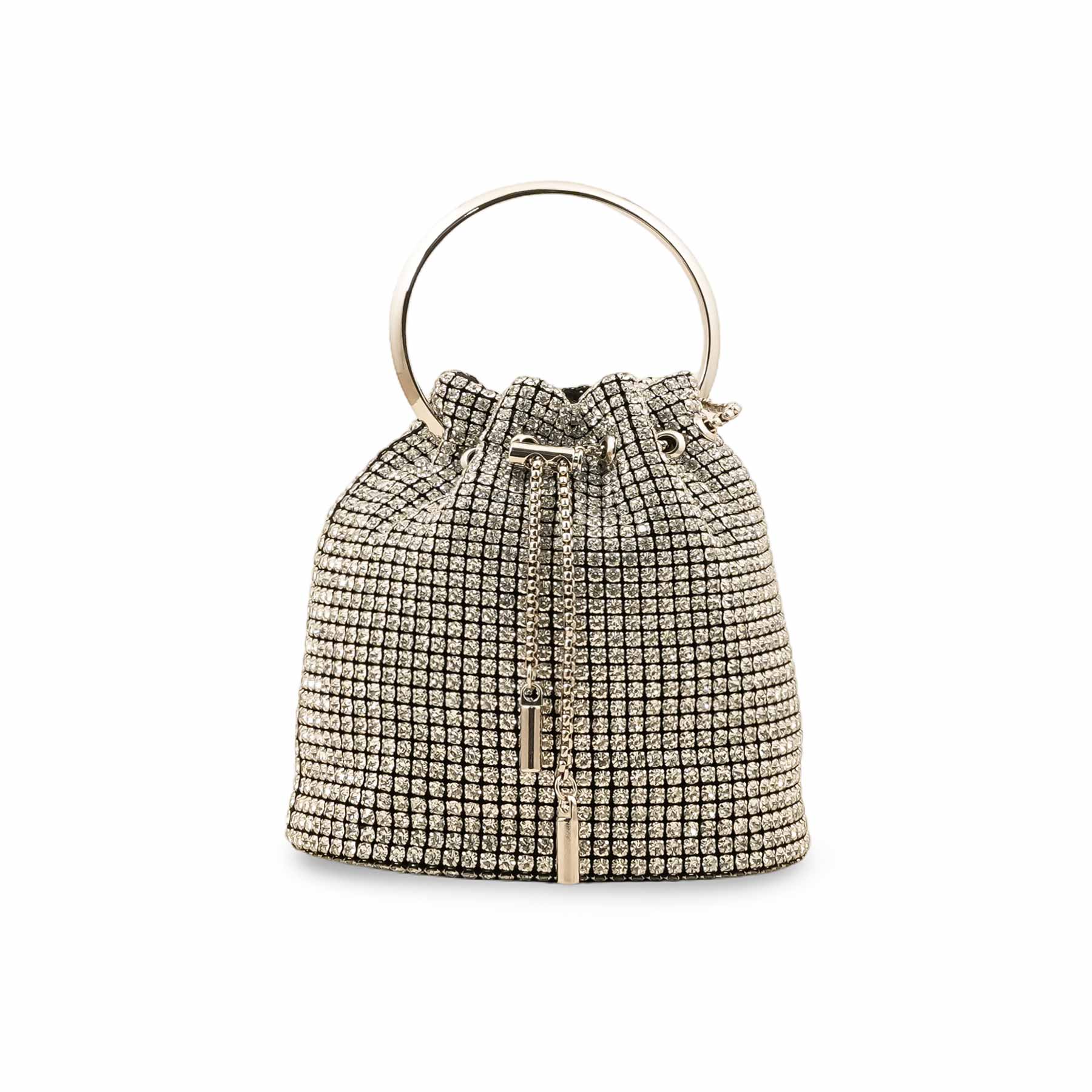 Silver Bridal Clutch P24098 - Image 2