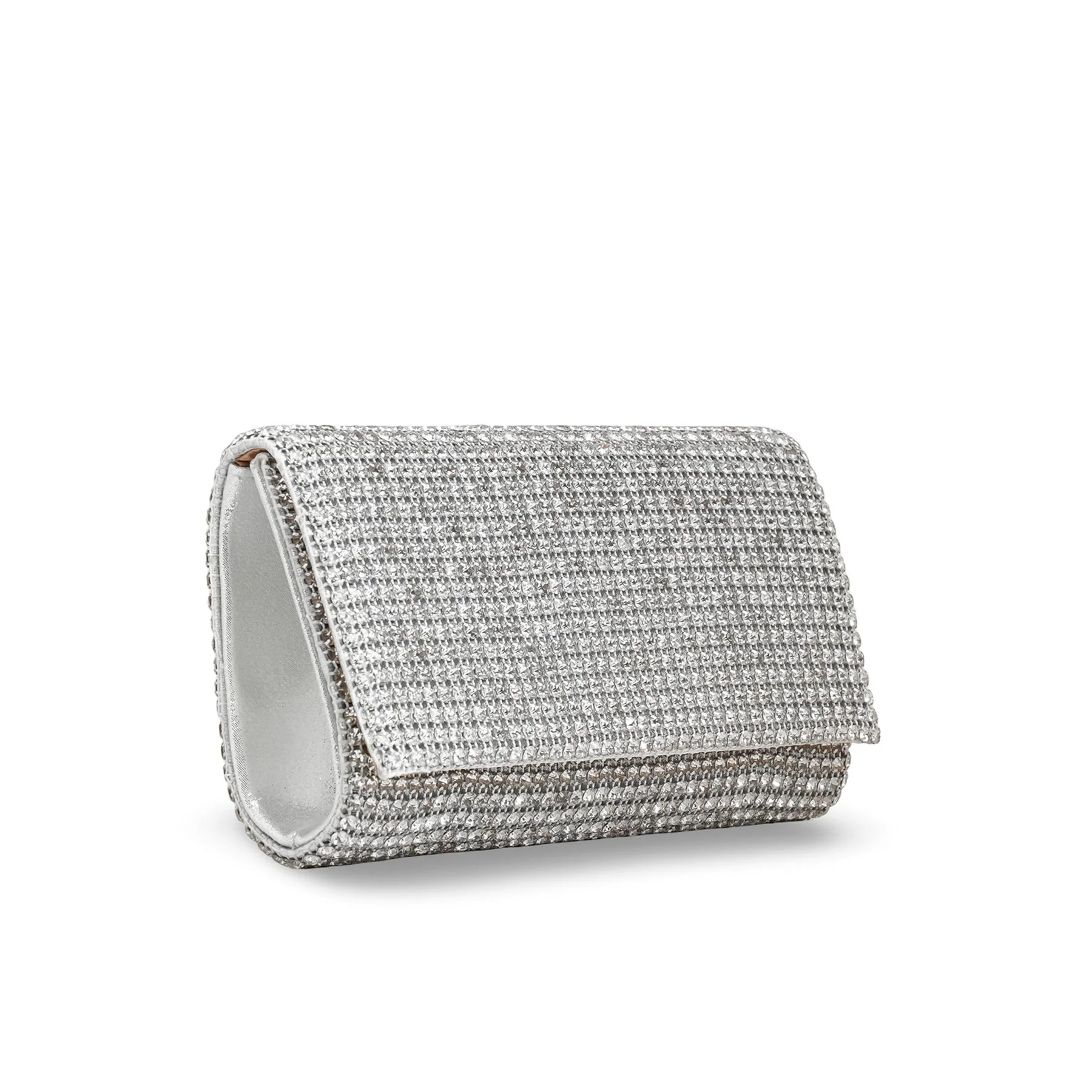 Silver Bridal Clutch P24226 - Image 3