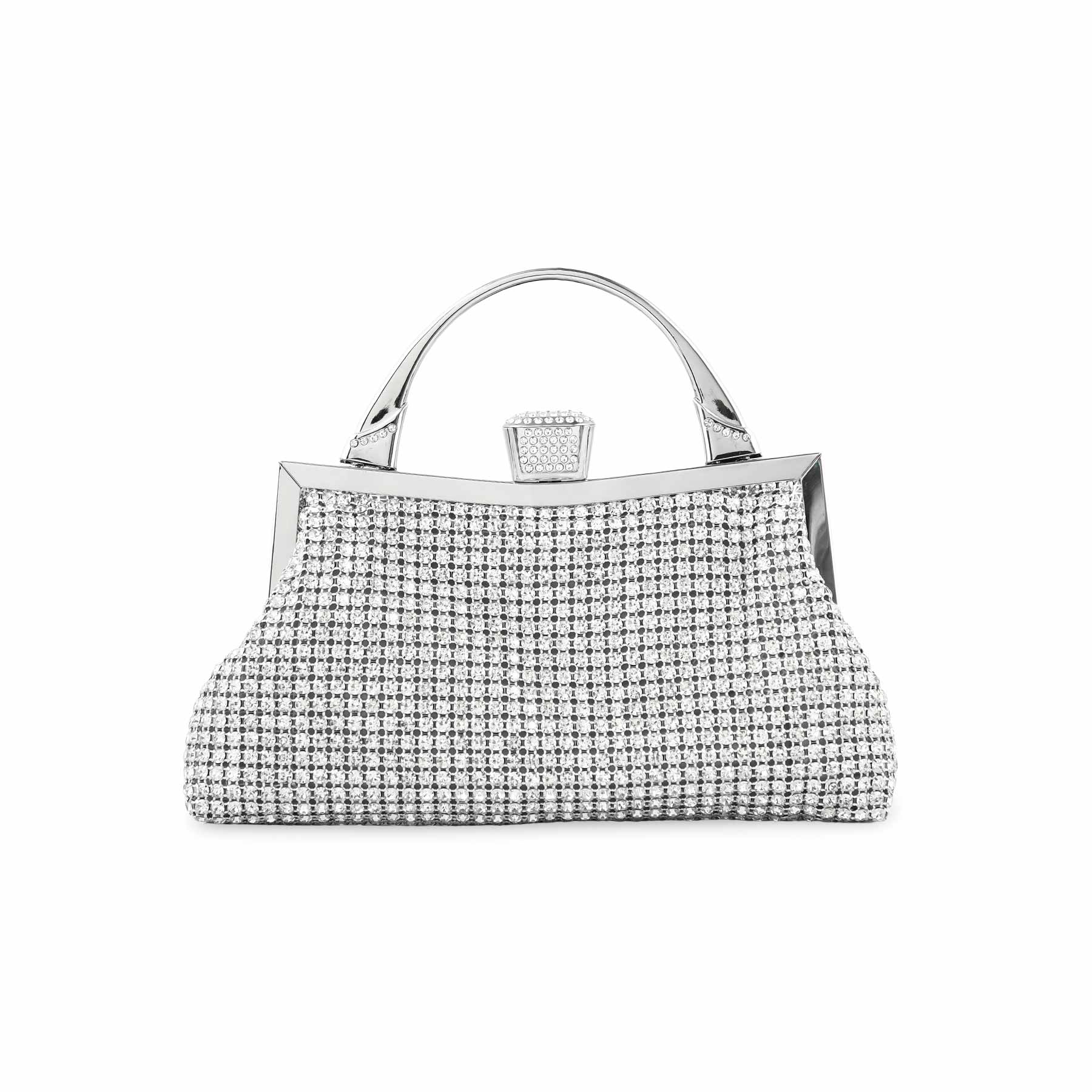 Silver Bridal Clutch p24267 - Image 2