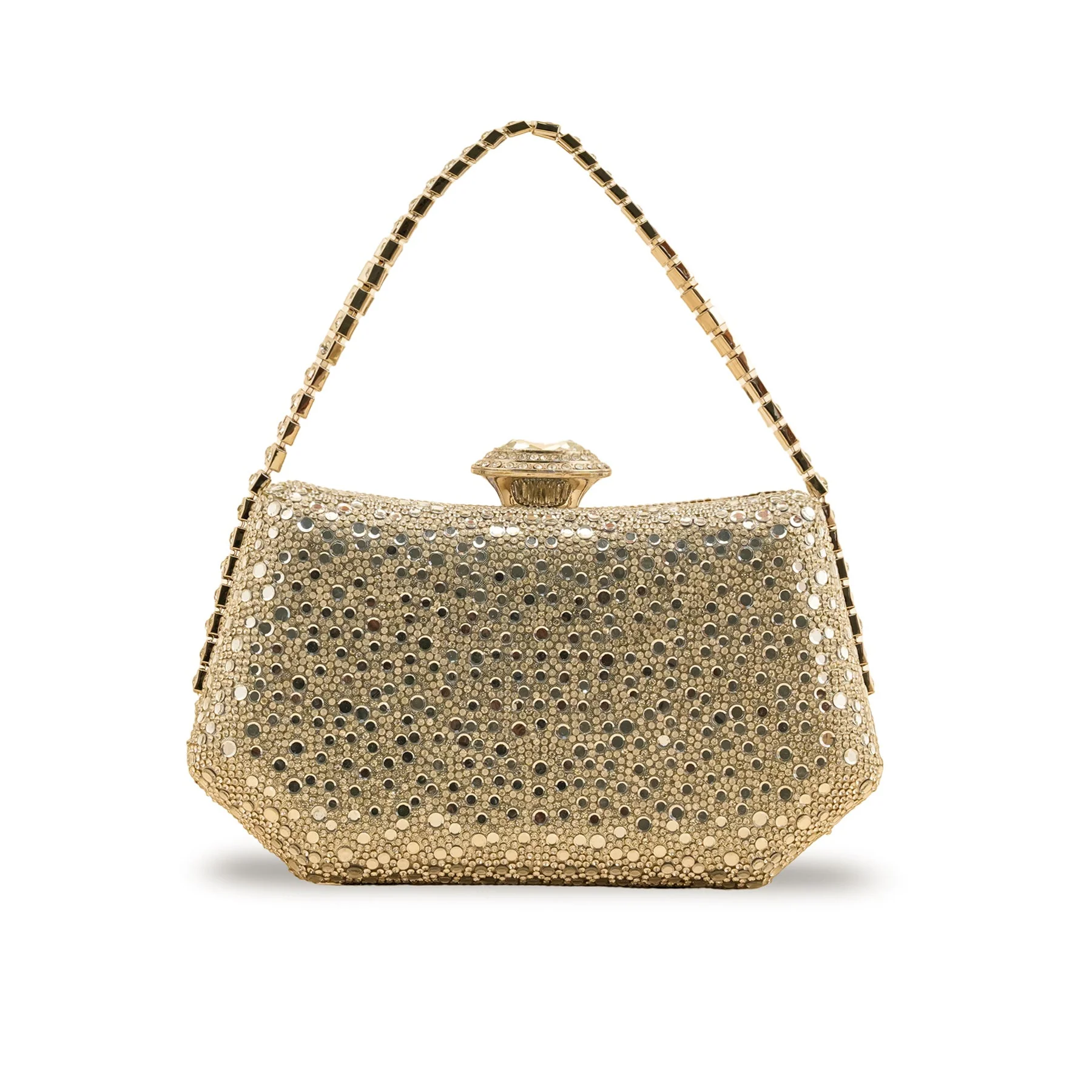 Silver Bridal Clutch P24338 - Image 4