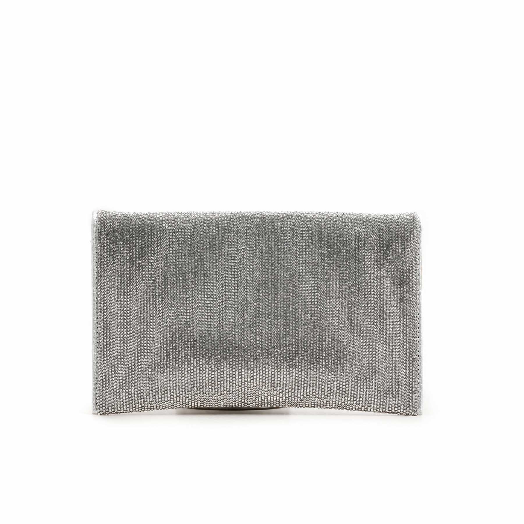 Silver Bridal Clutch P24348 - Image 4