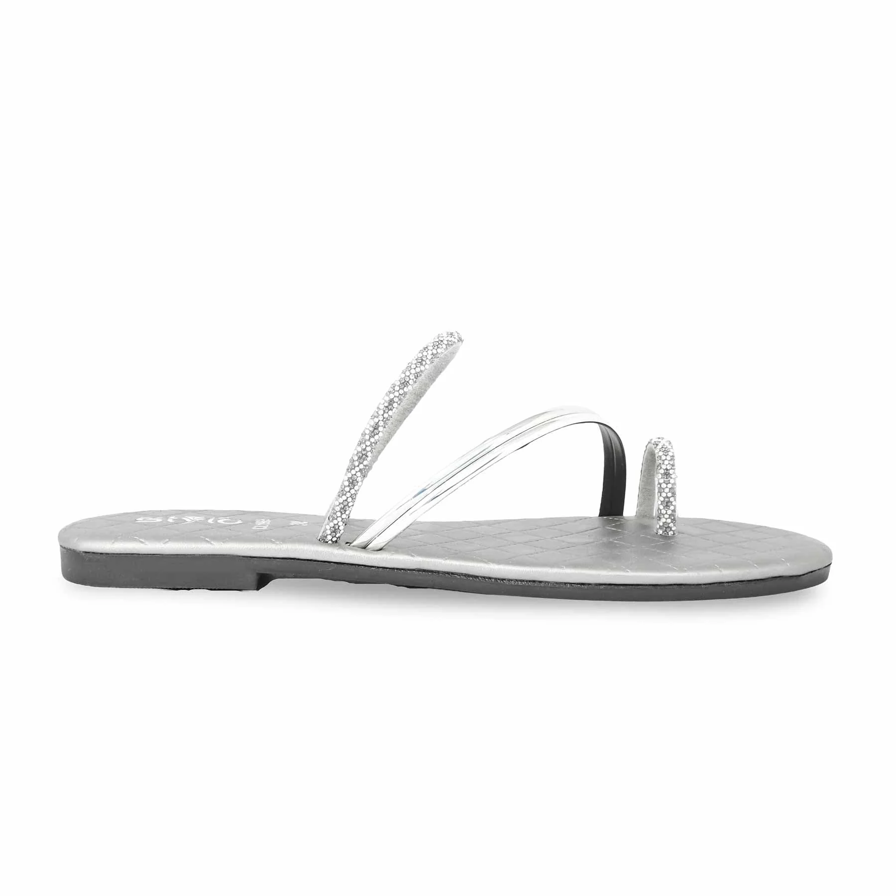 Silver Casual Chappal CL1968 - Image 2
