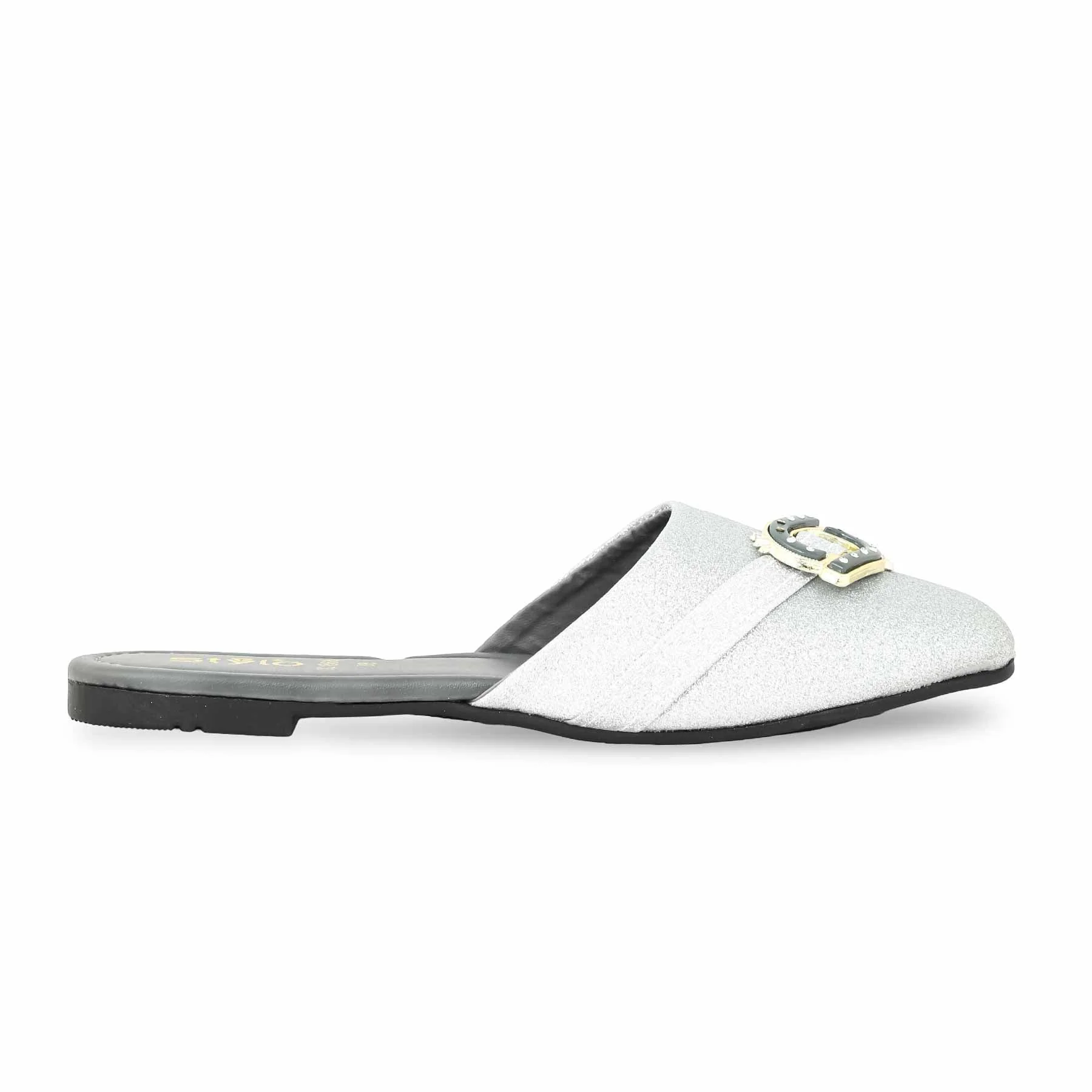 Silver Casual Mule CL1868 - Image 2