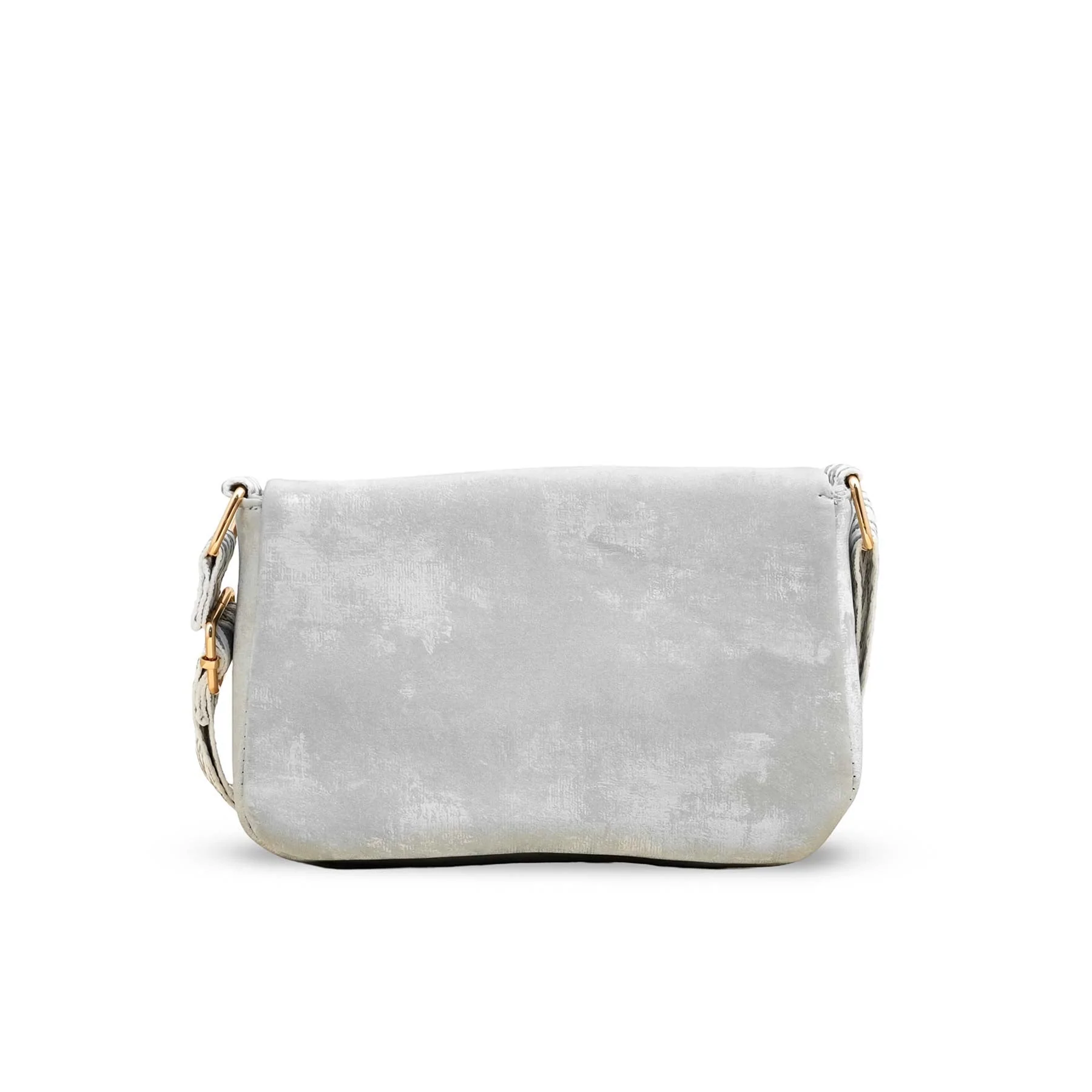Silver Casual Pouch For Women P97612 - Image 4