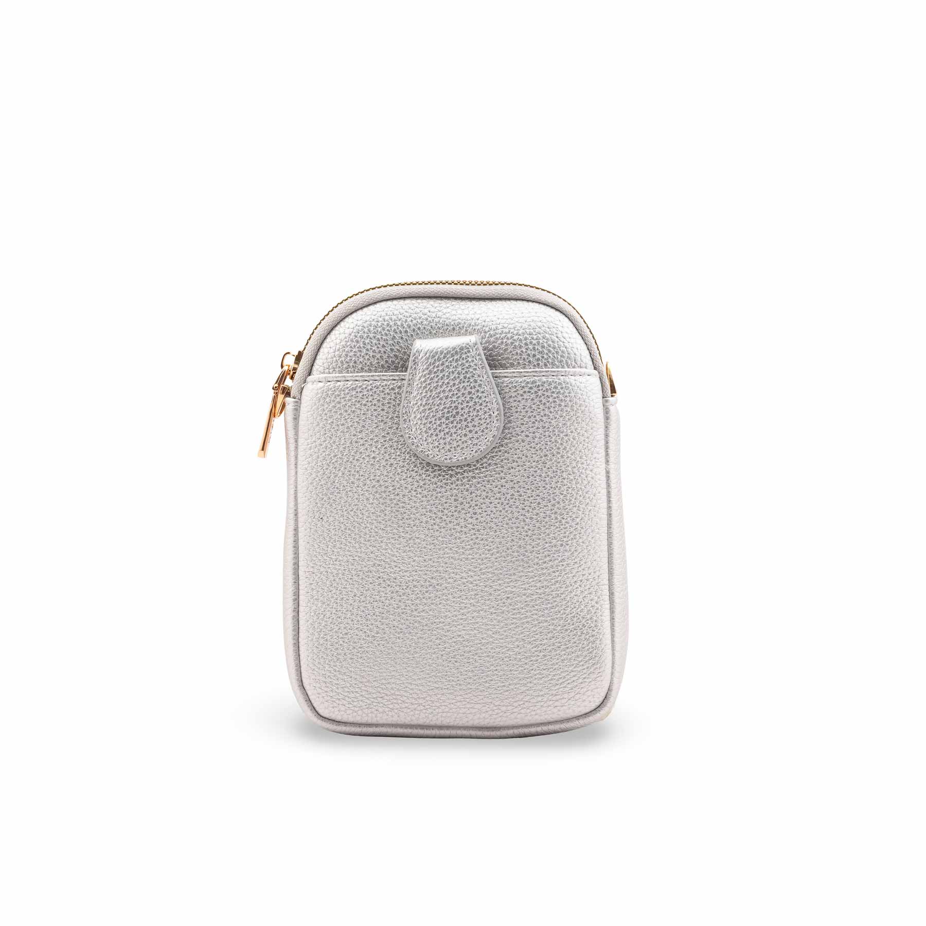 Silver Casual Pouch For Women P97713 - Image 2