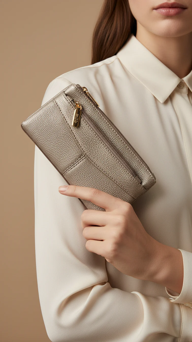 Silver Casual Pouch P97690