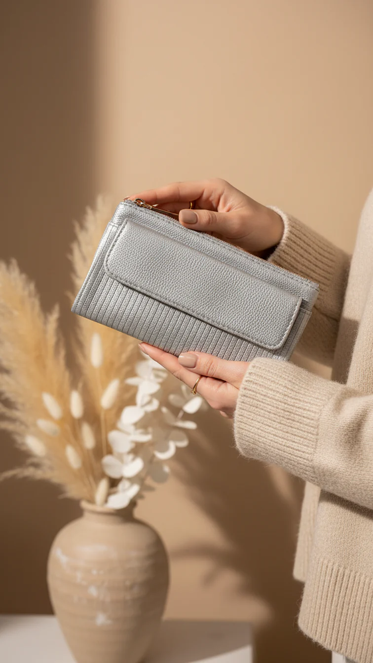 Silver Casual Pouch P97691
