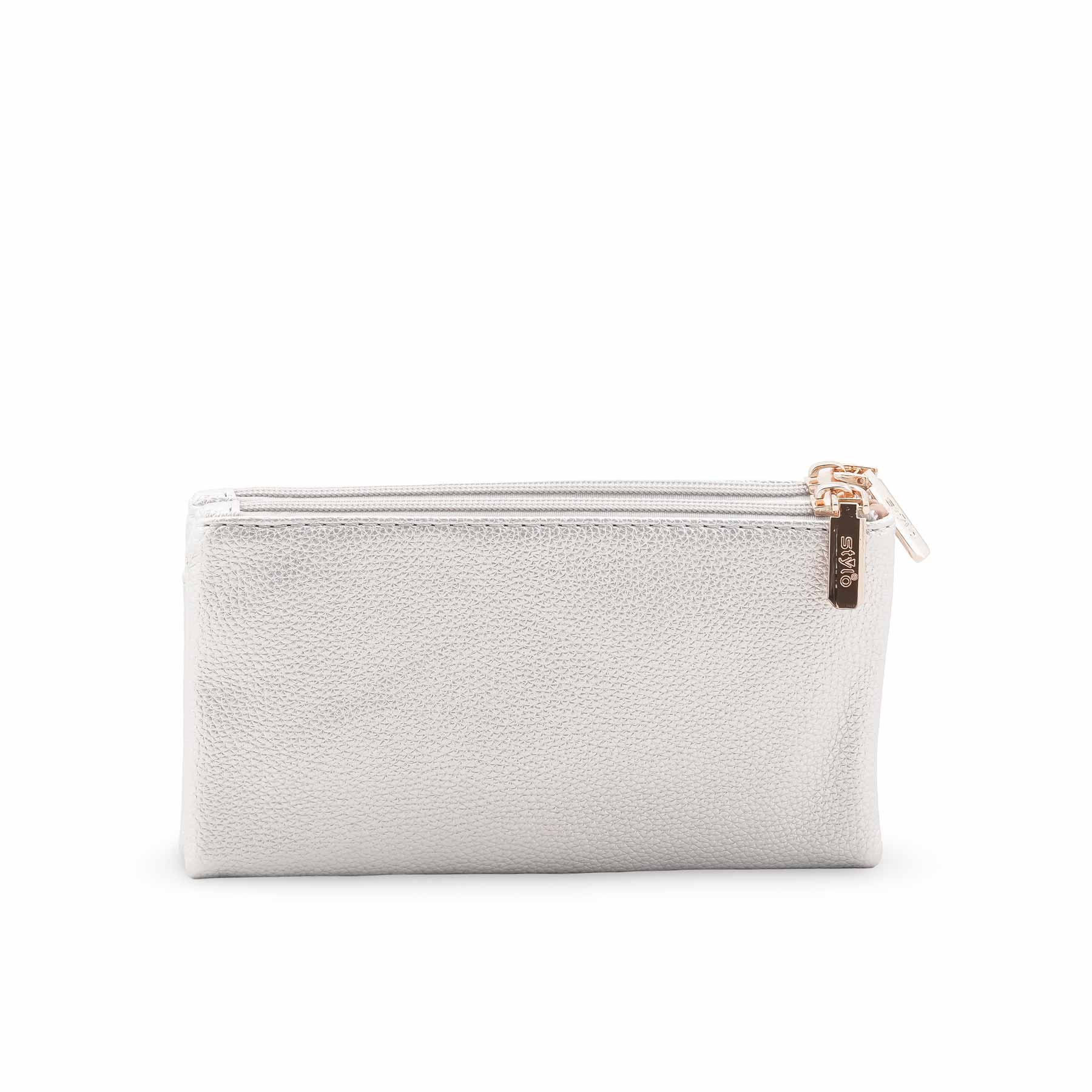 Silver Casual Pouch P97691 - Image 4