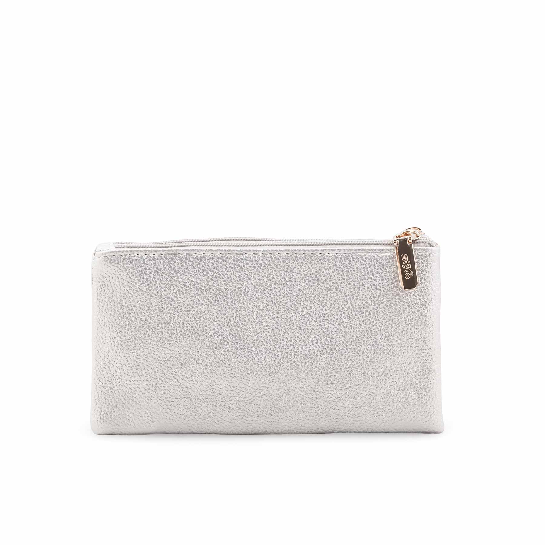 Silver Casual Pouch P97692 - Image 4