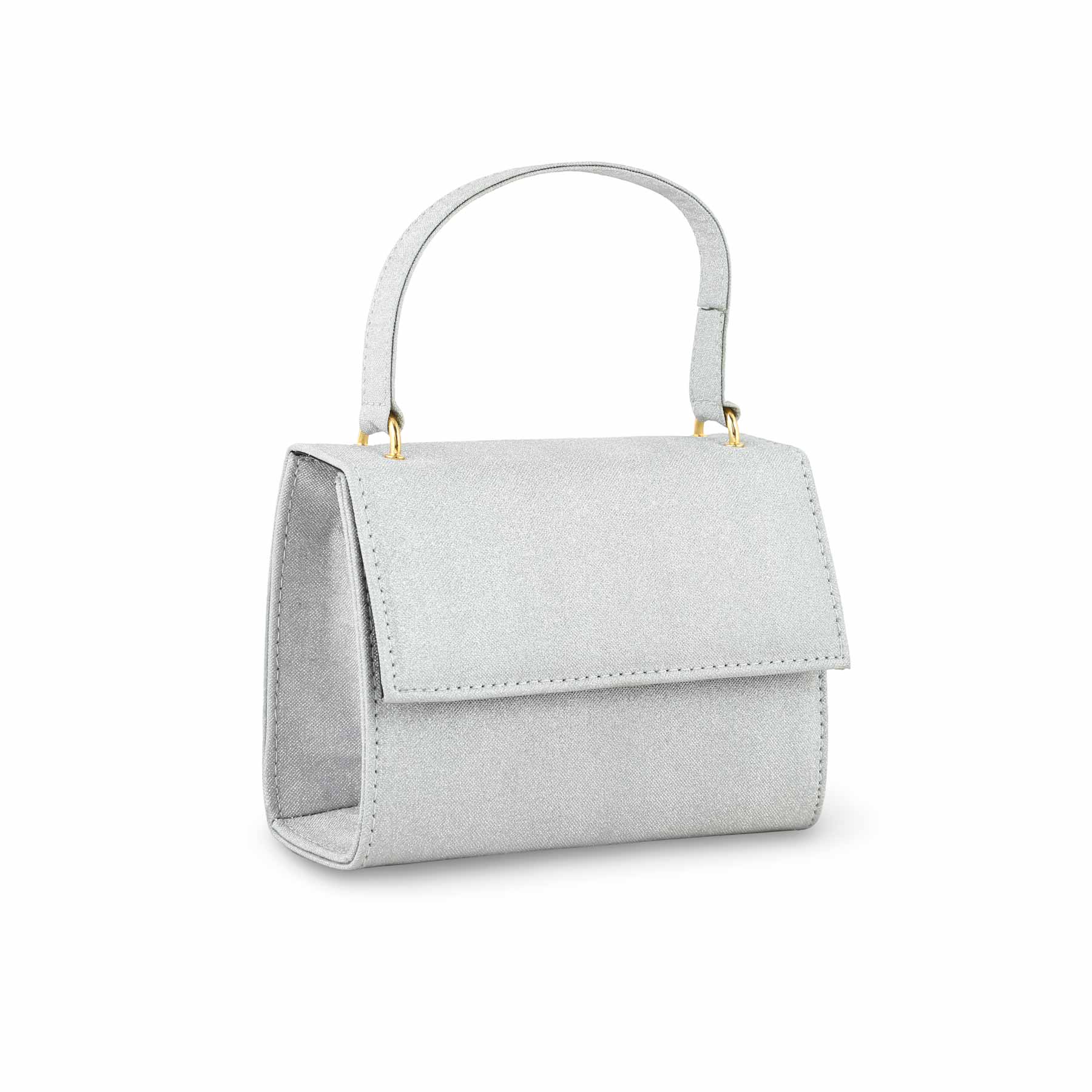 Silver Casual Shoulder Bag For Ladies P55703 - Image 3