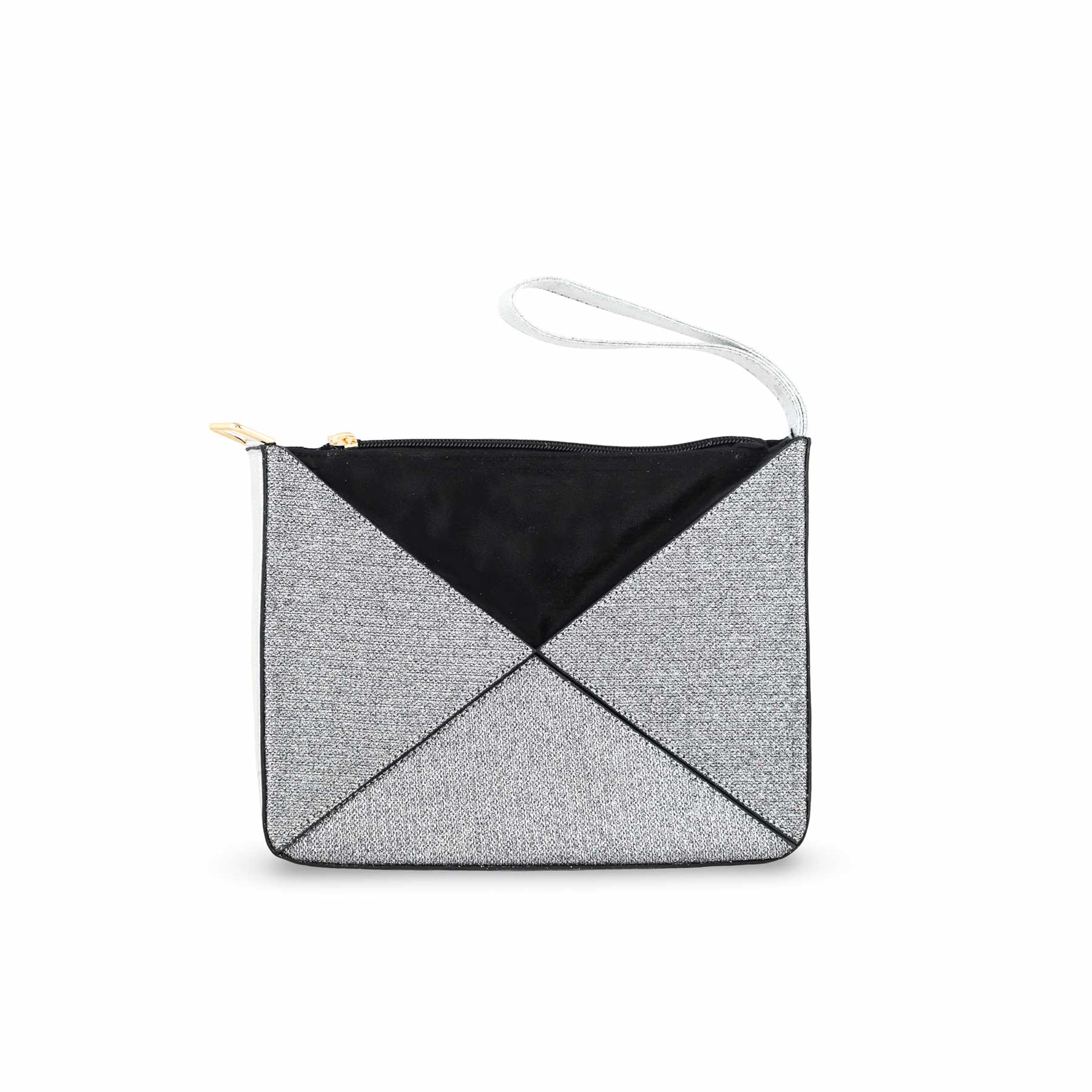 Silver Casual Shoulder Bag For Women P55687 - Image 4